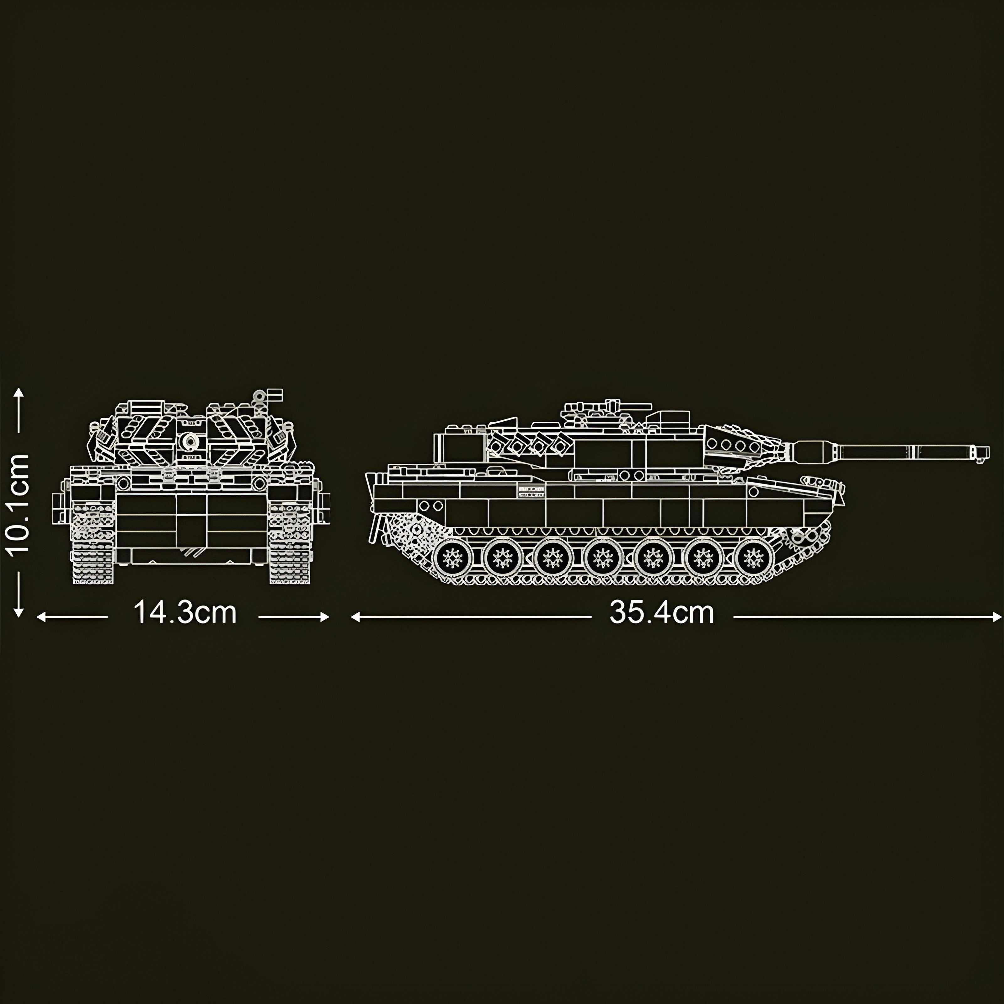 Nexus Brick 1:8 scale building set product image
