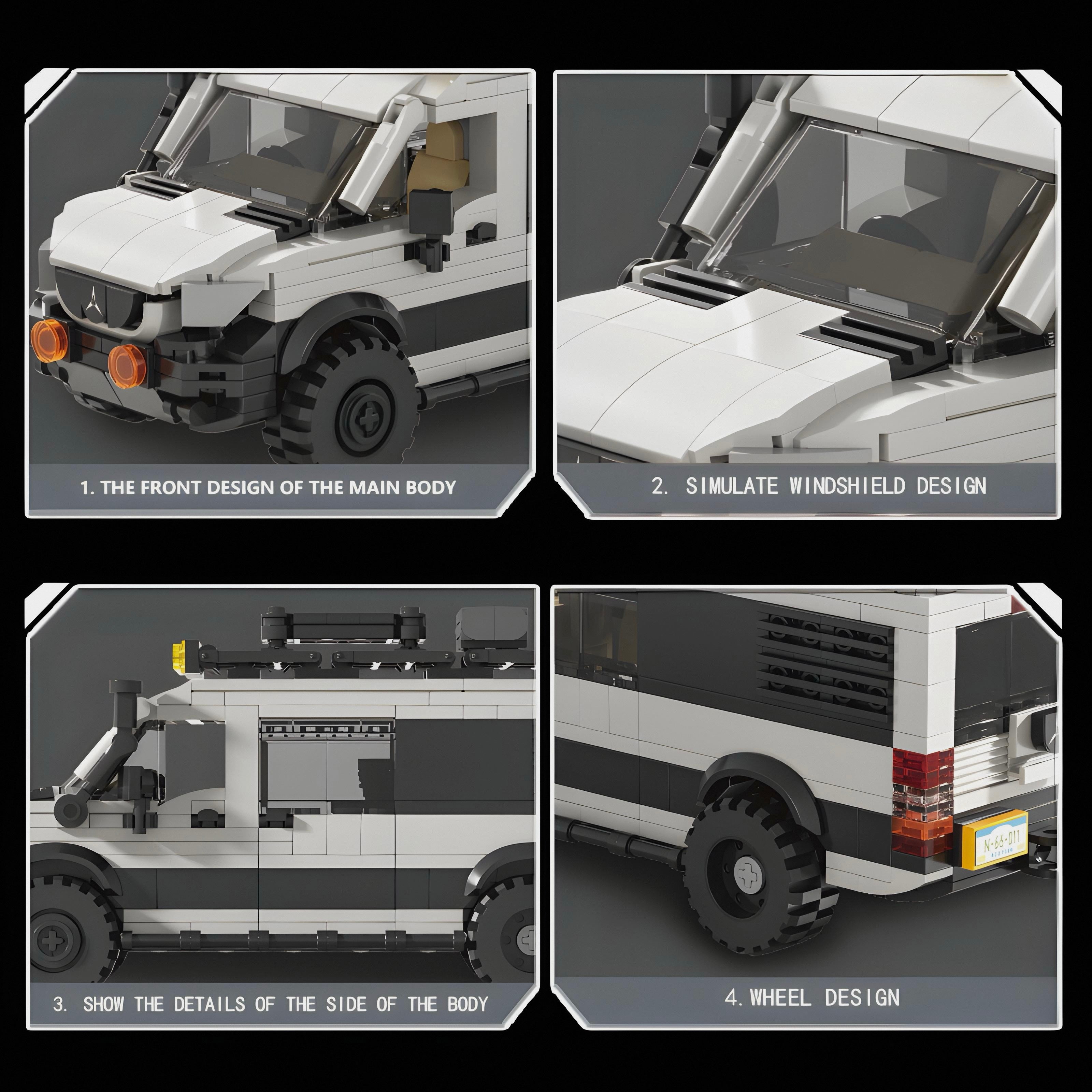 Nexus Brick 1:8 scale building set product image