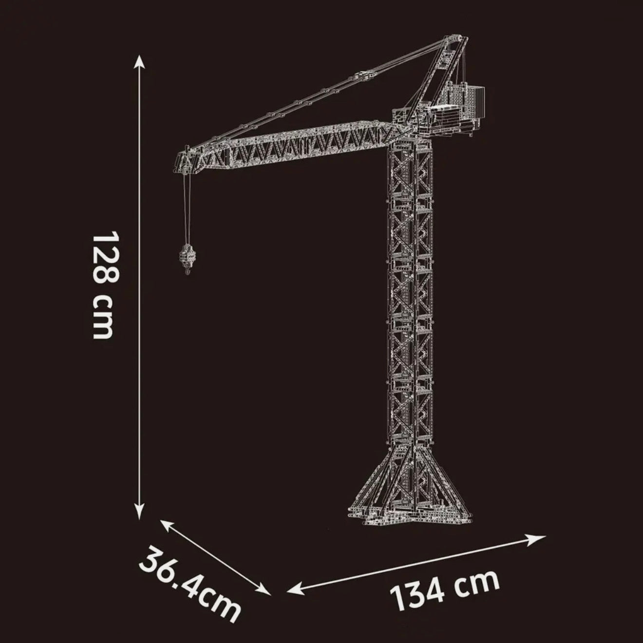 Nexus Brick 1:8 scale building set product image