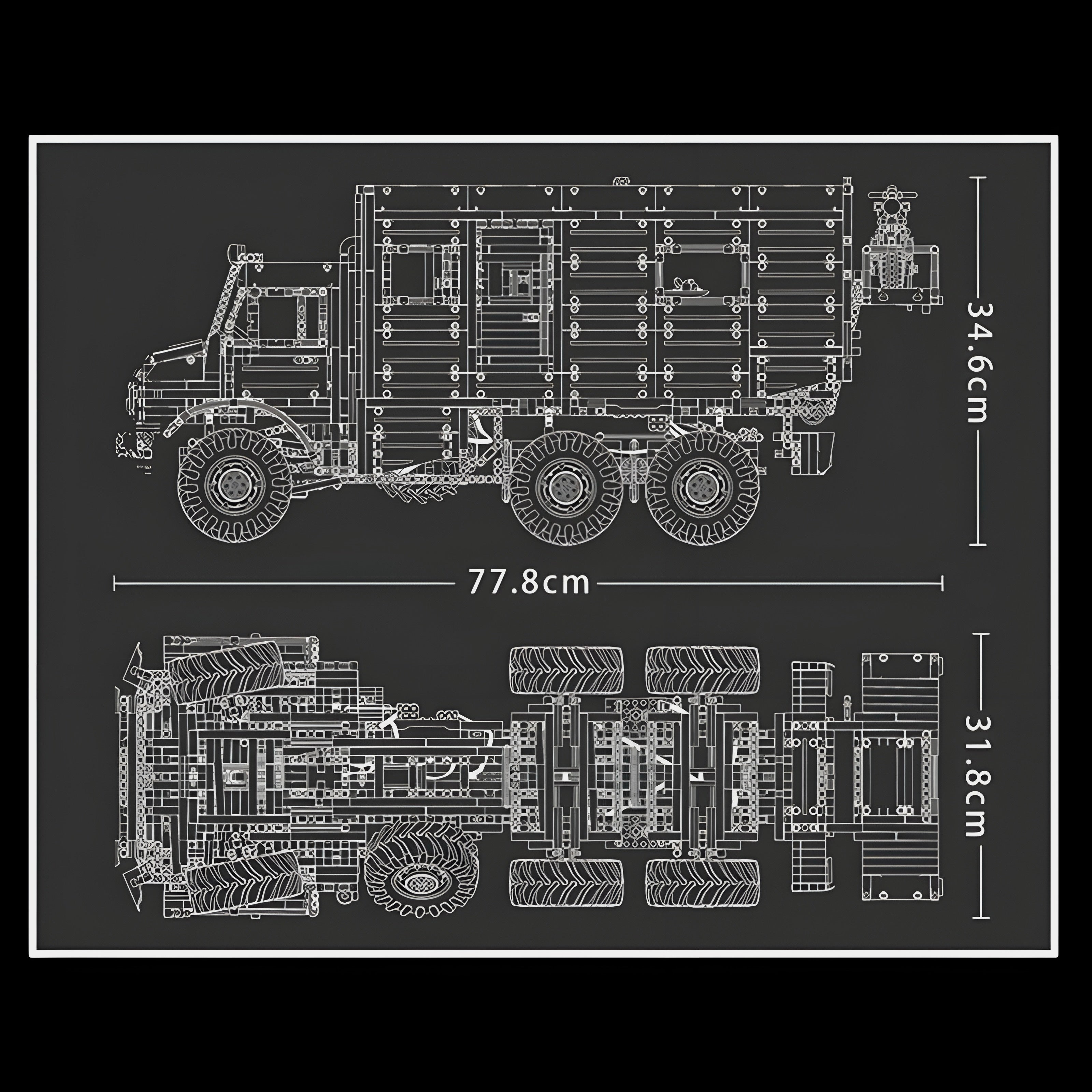 Nexus Brick 1:8 scale building set product image