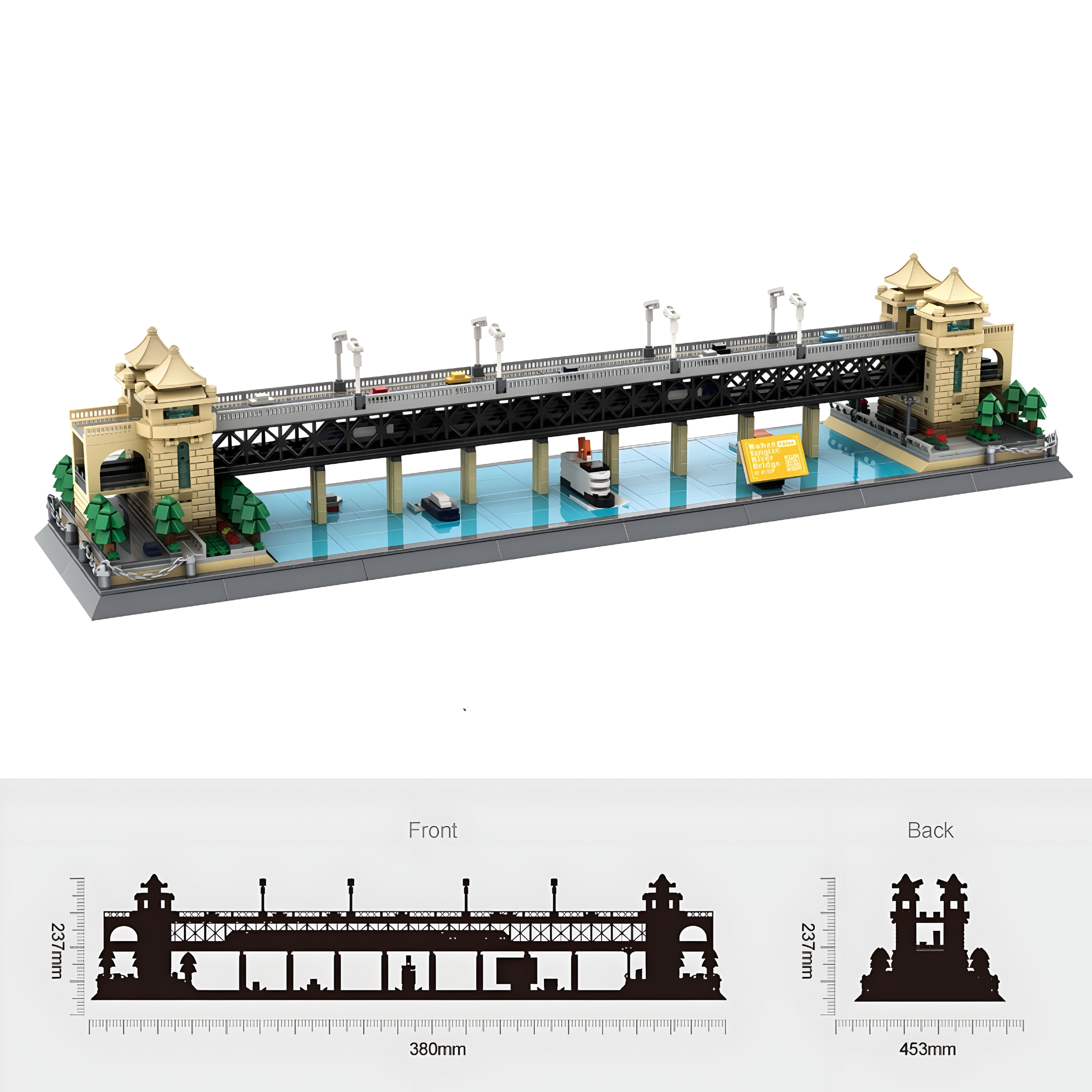Nexus Brick 1:8 scale building set product image