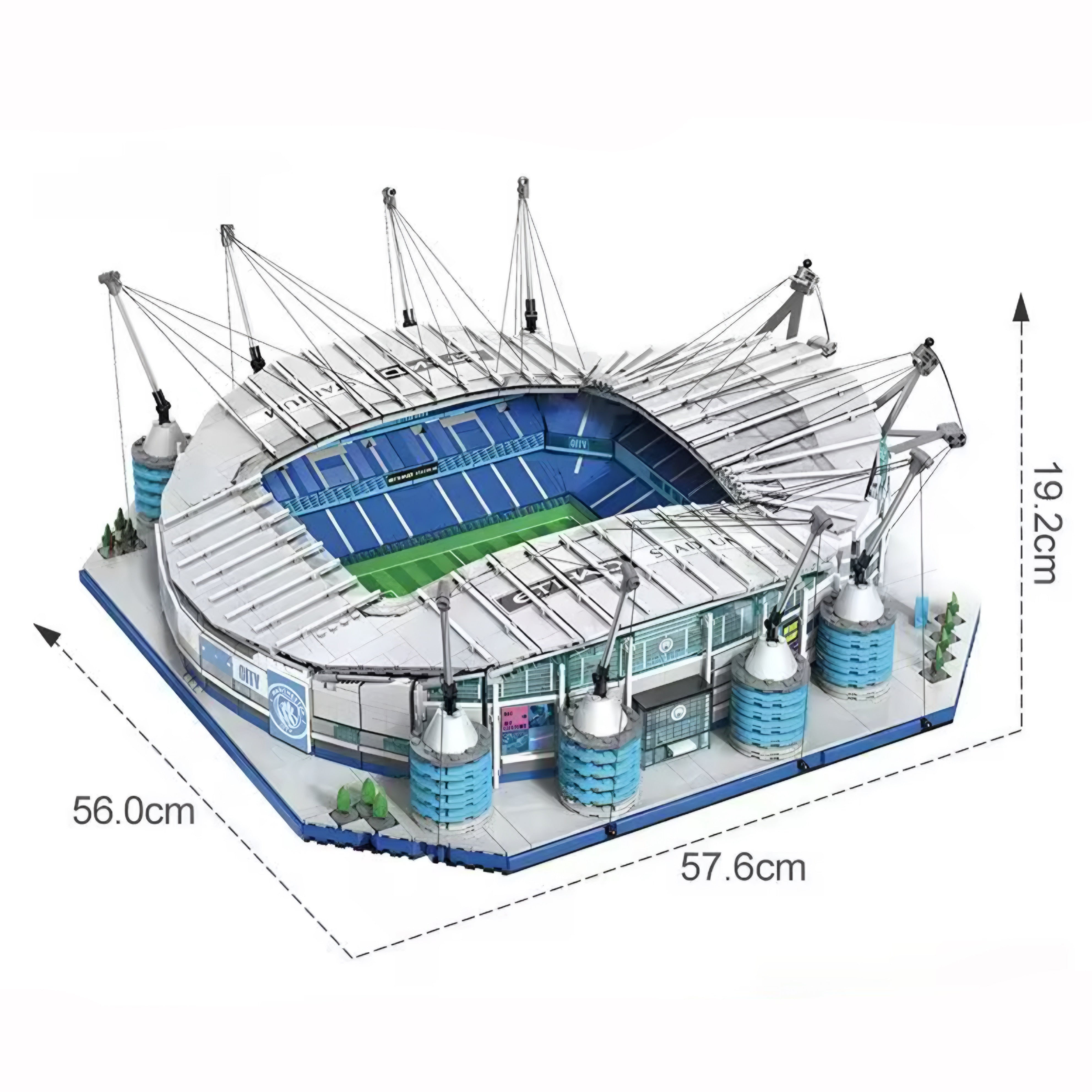 Nexus Brick 1:8 scale building set product image