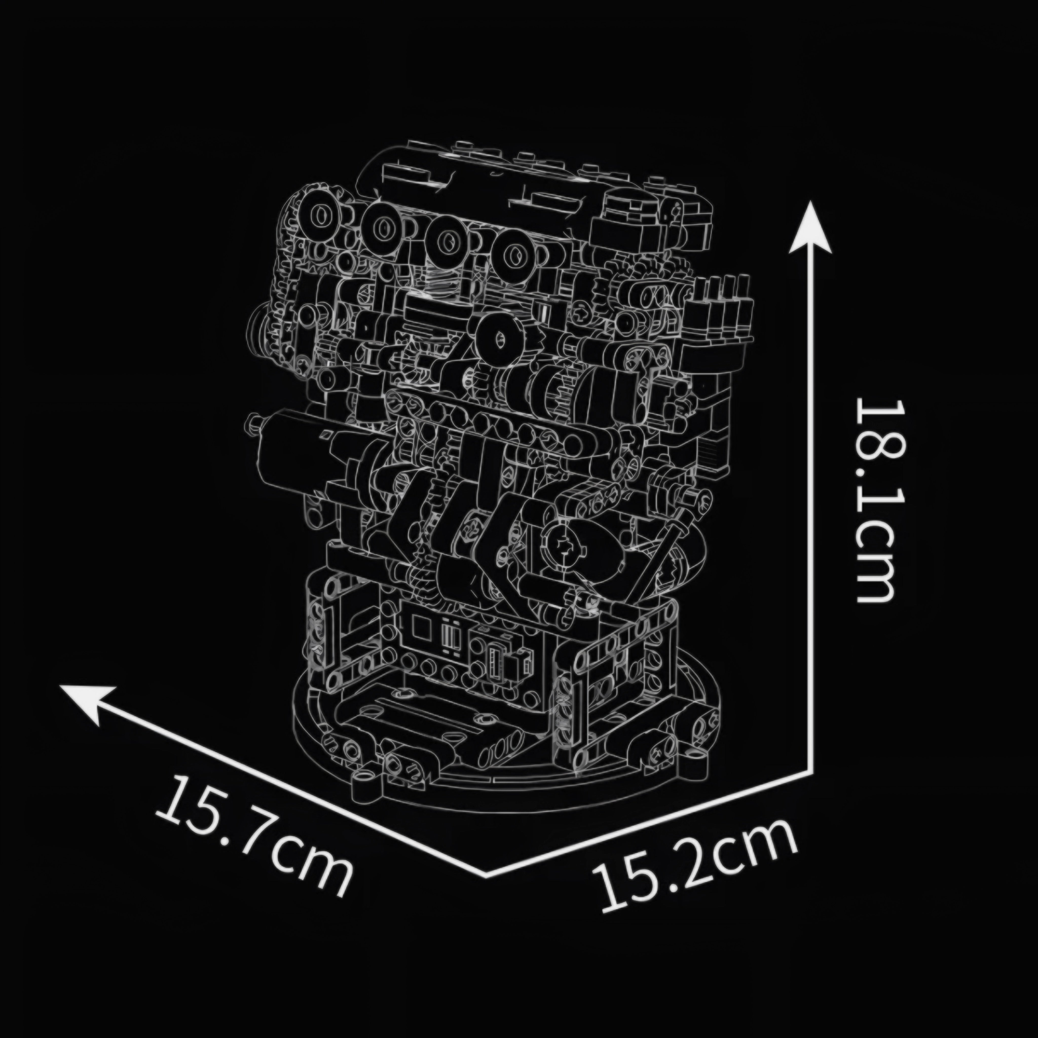 Nexus Brick 1:8 scale building set product image