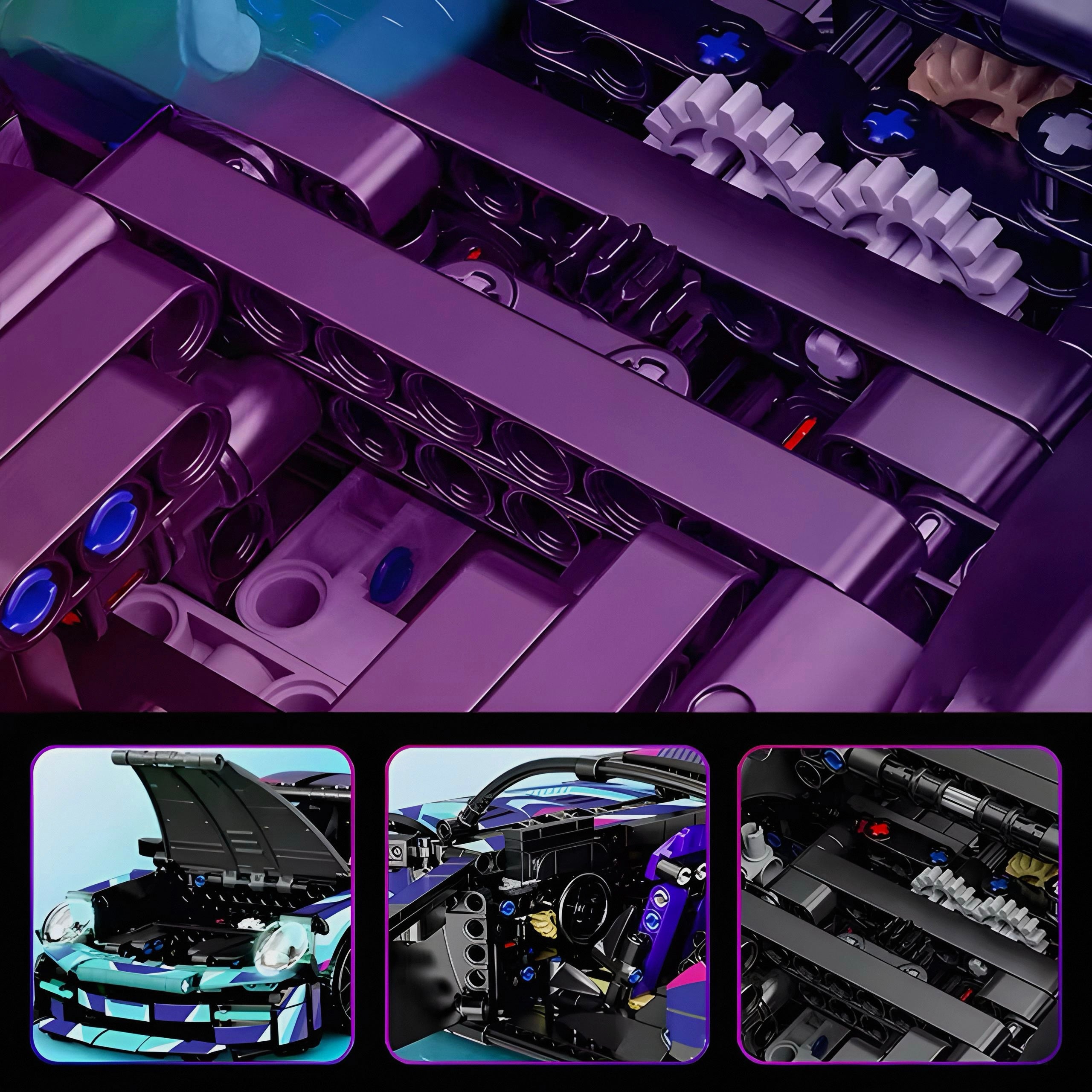 Nexus Brick 1:8 scale building set product image