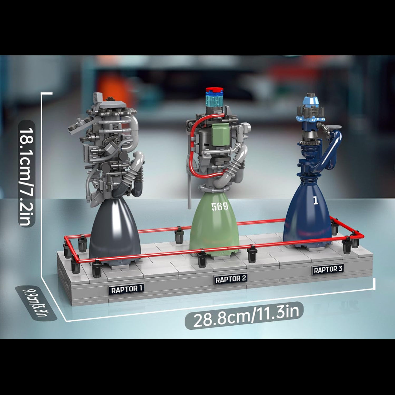 Nexus Brick 1:8 scale building set product image