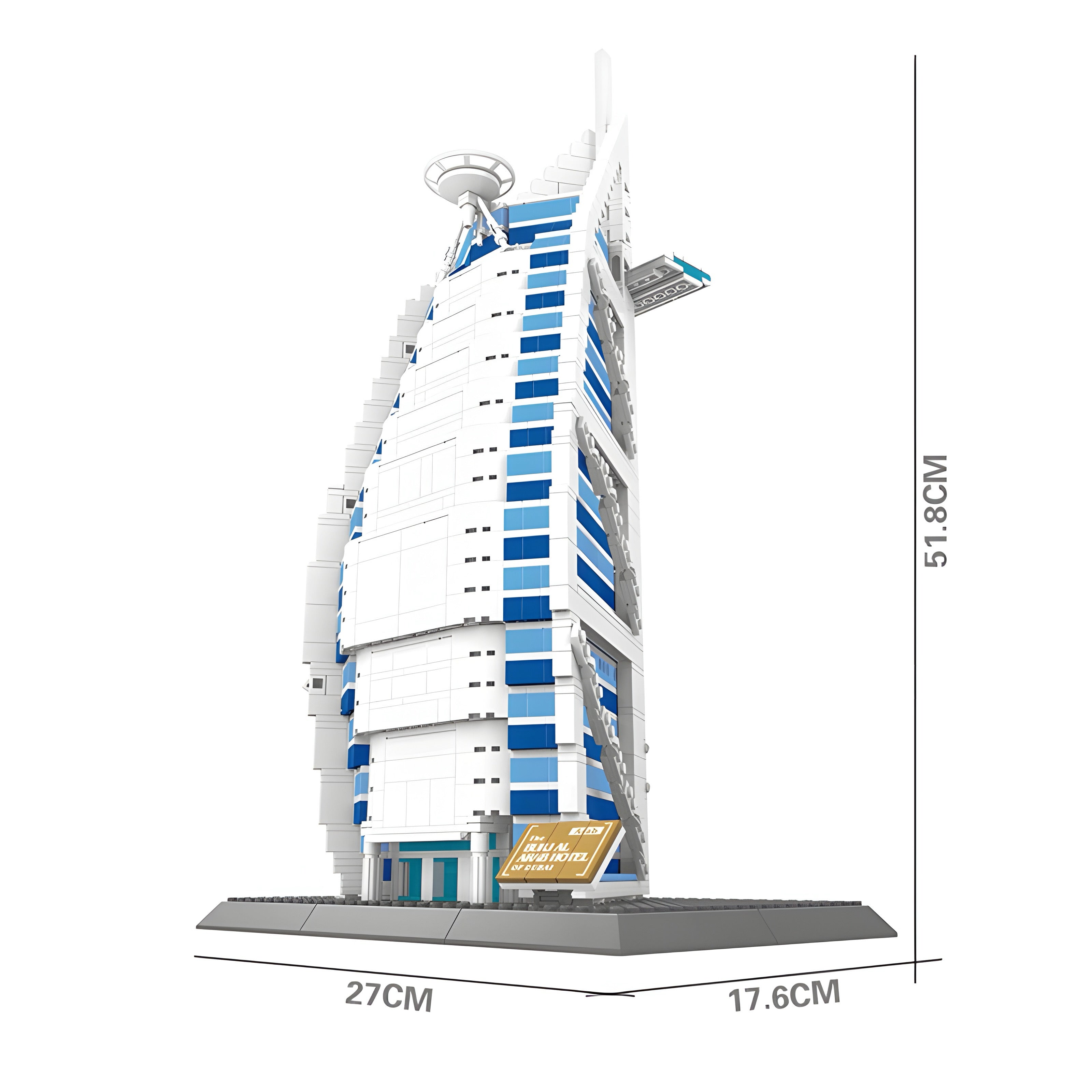Nexus Brick 1:8 scale building set product image