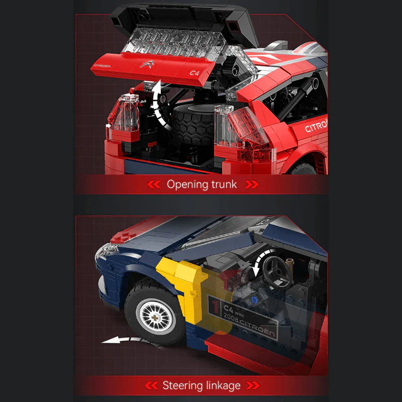 REMOTE CONTROLLED 2008 CITROEN C4 WRC | 1568PCS