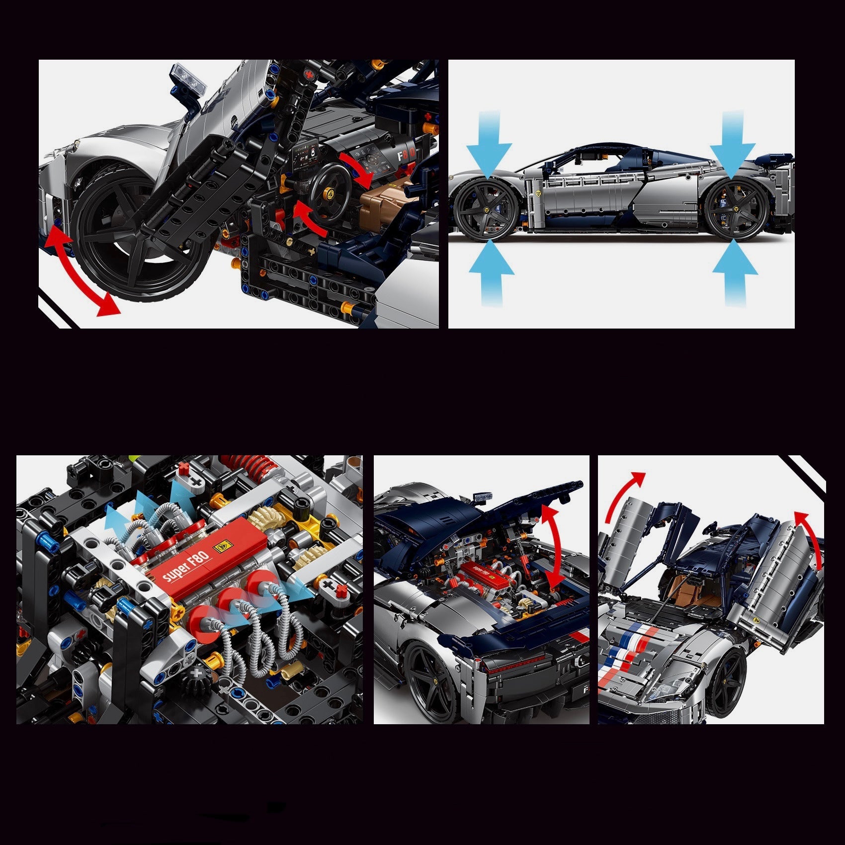 Nexus Brick 1:8 scale building set product image