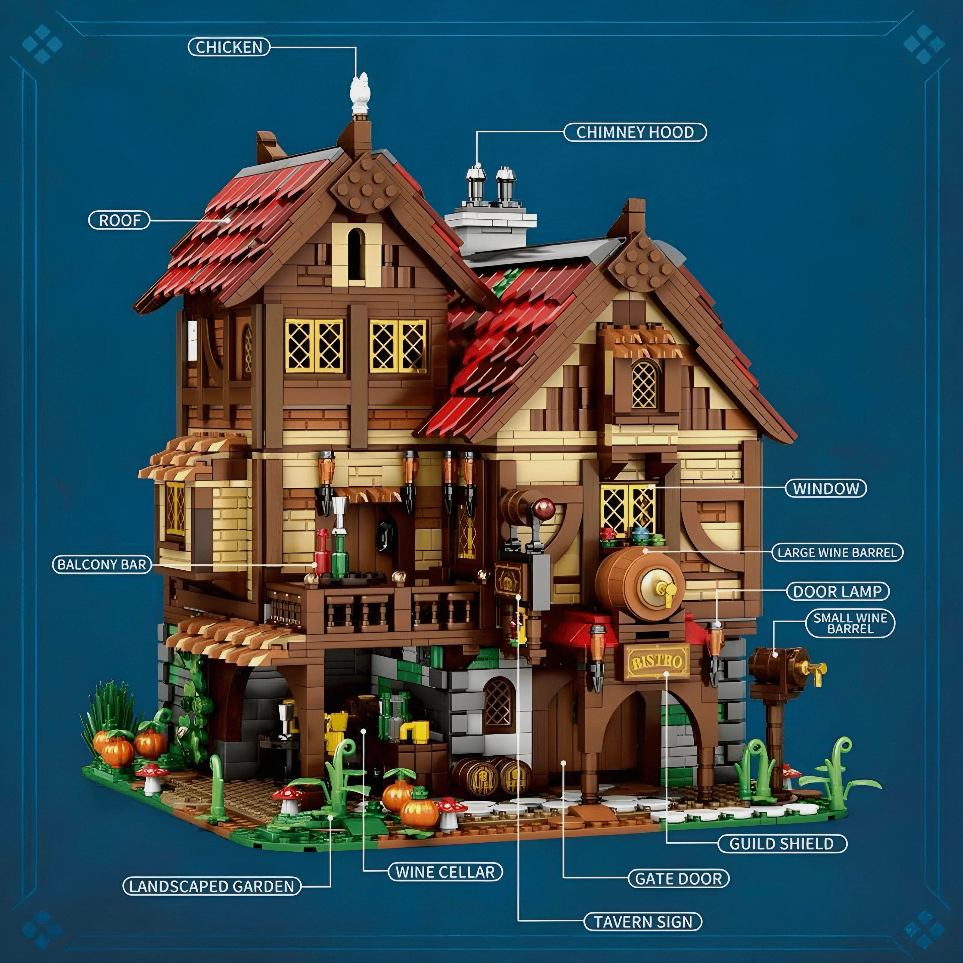 Nexus Brick 1:8 scale building set product image