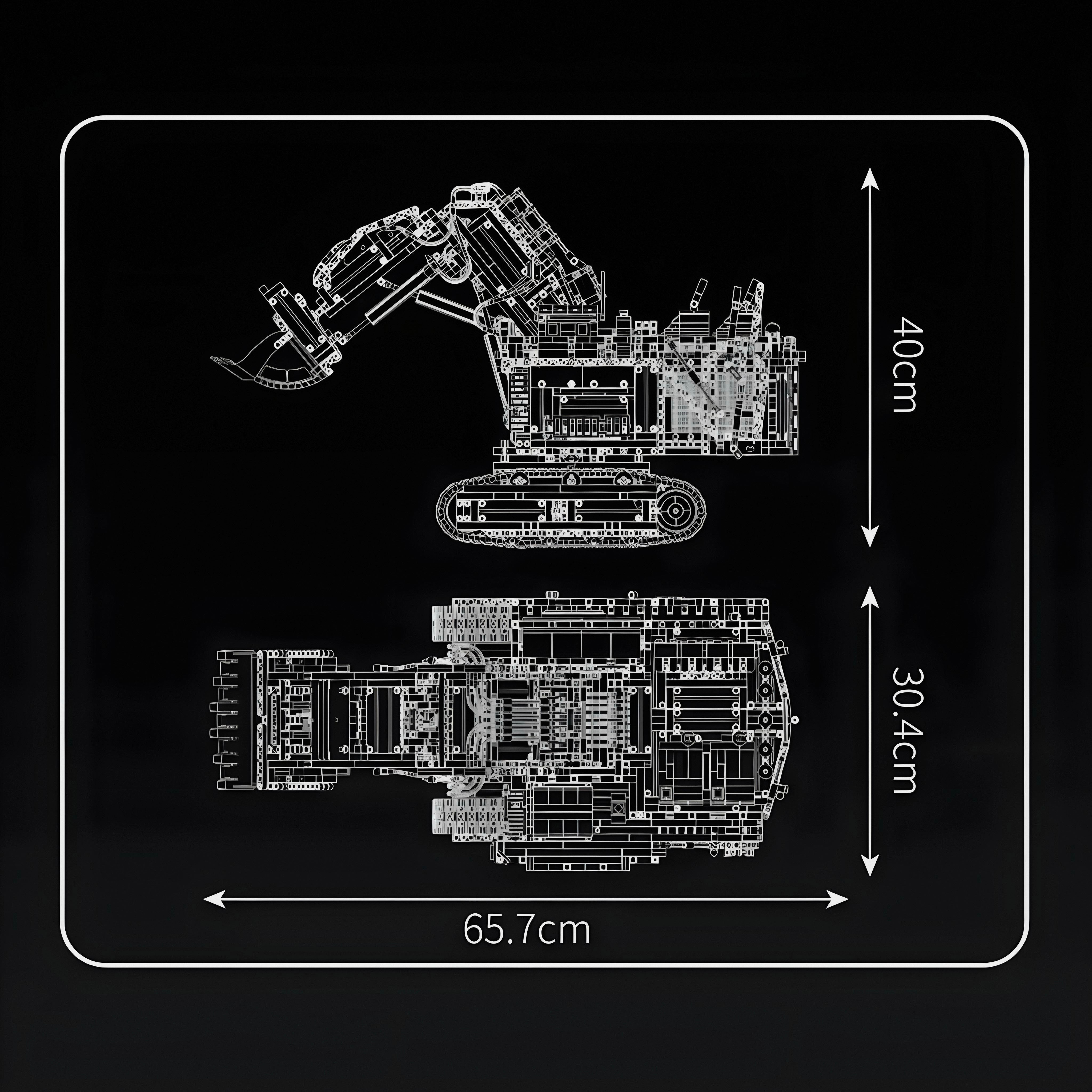 Nexus Brick 1:8 scale building set product image