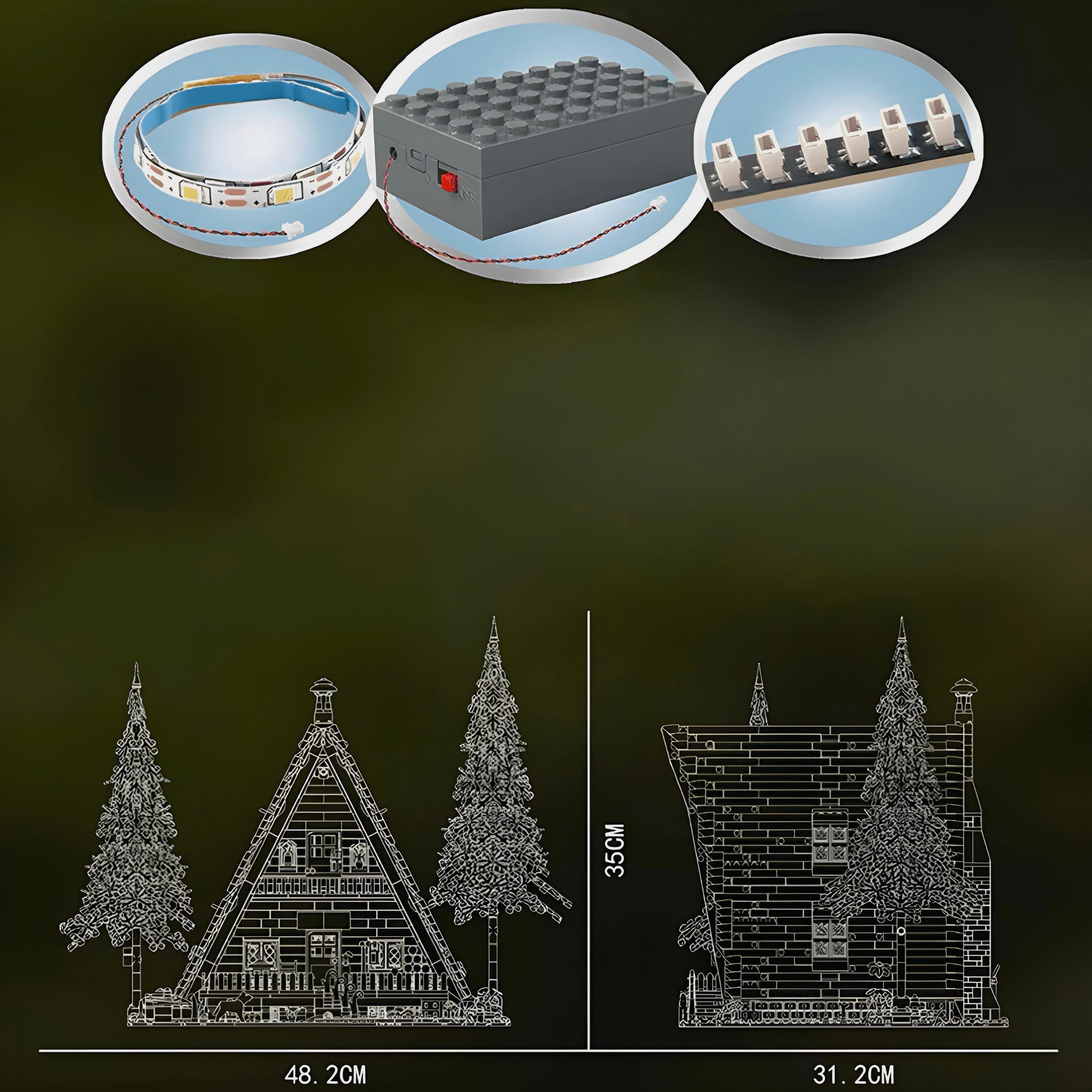 Nexus Brick 1:8 scale building set product image