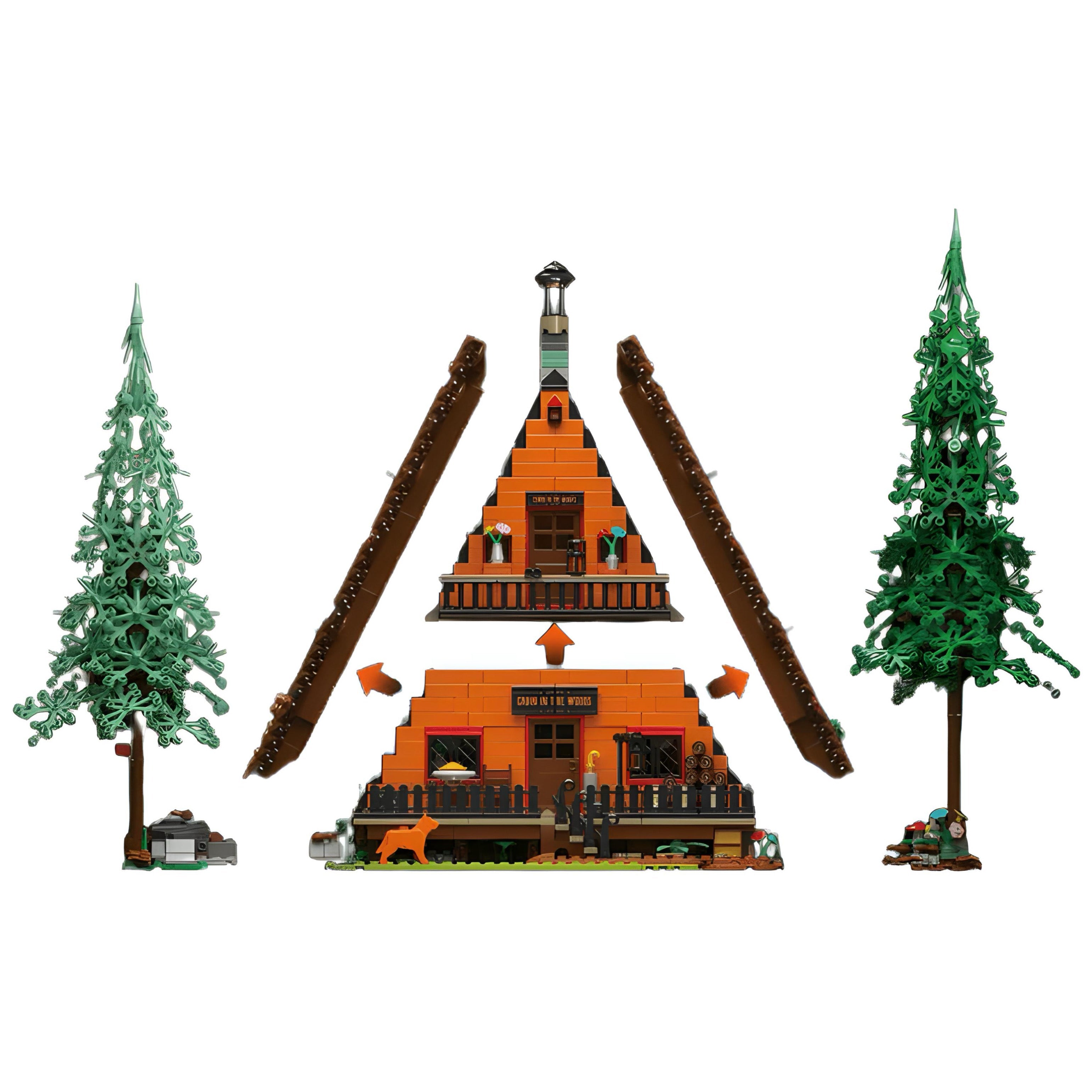 Nexus Brick 1:8 scale building set product image