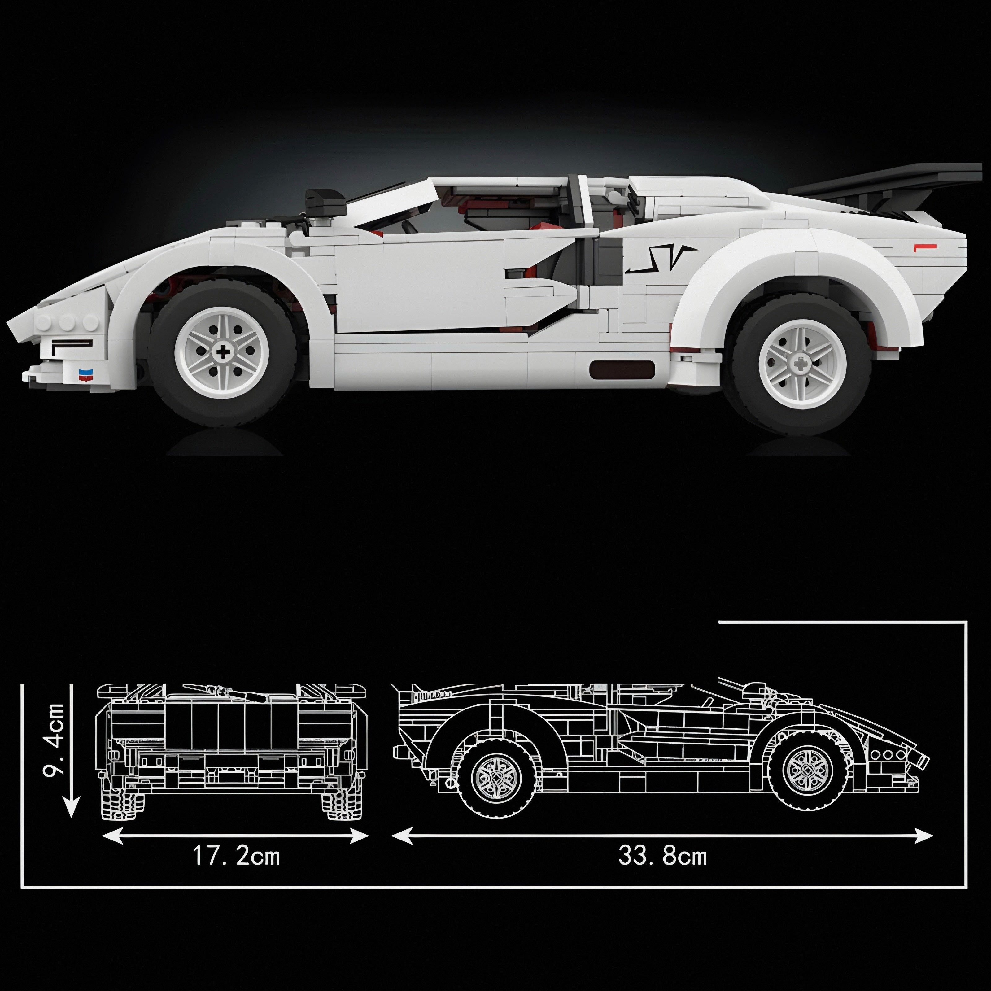 Nexus Brick 1:8 scale building set product image