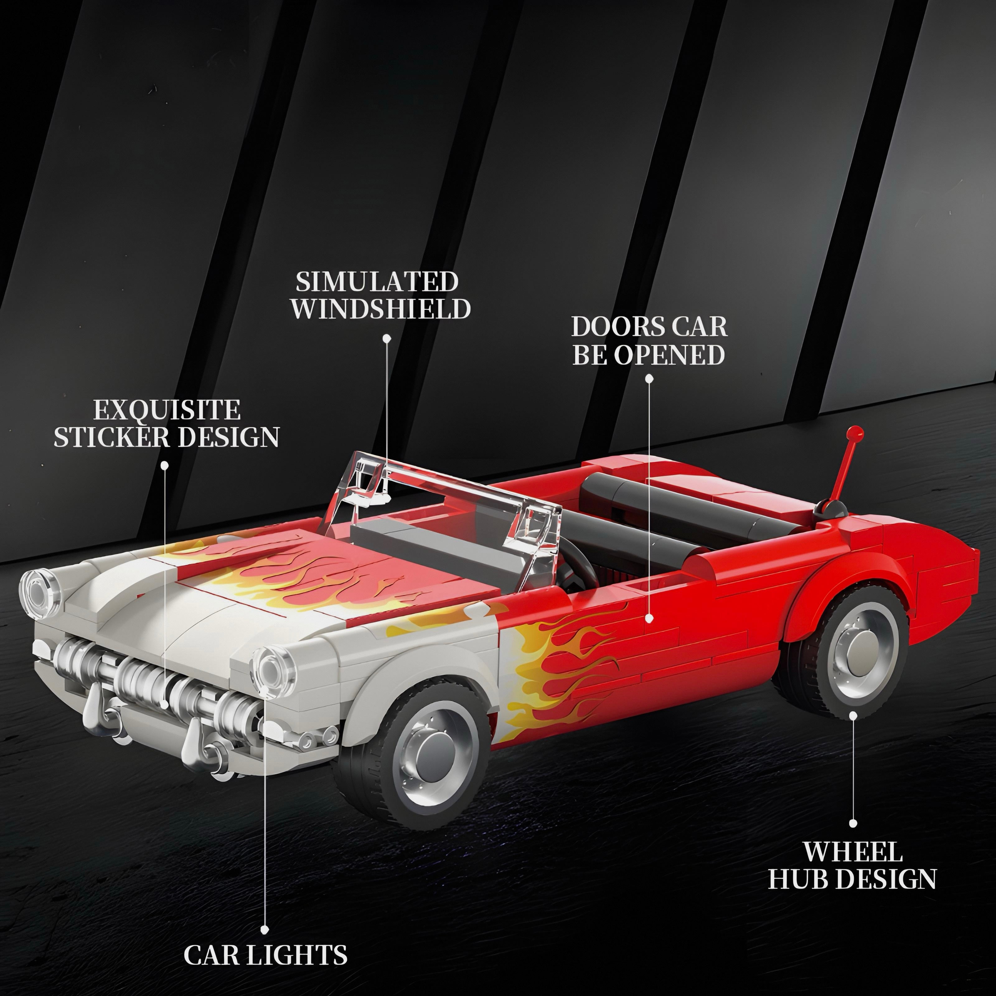 Nexus Brick 1:8 scale building set product image