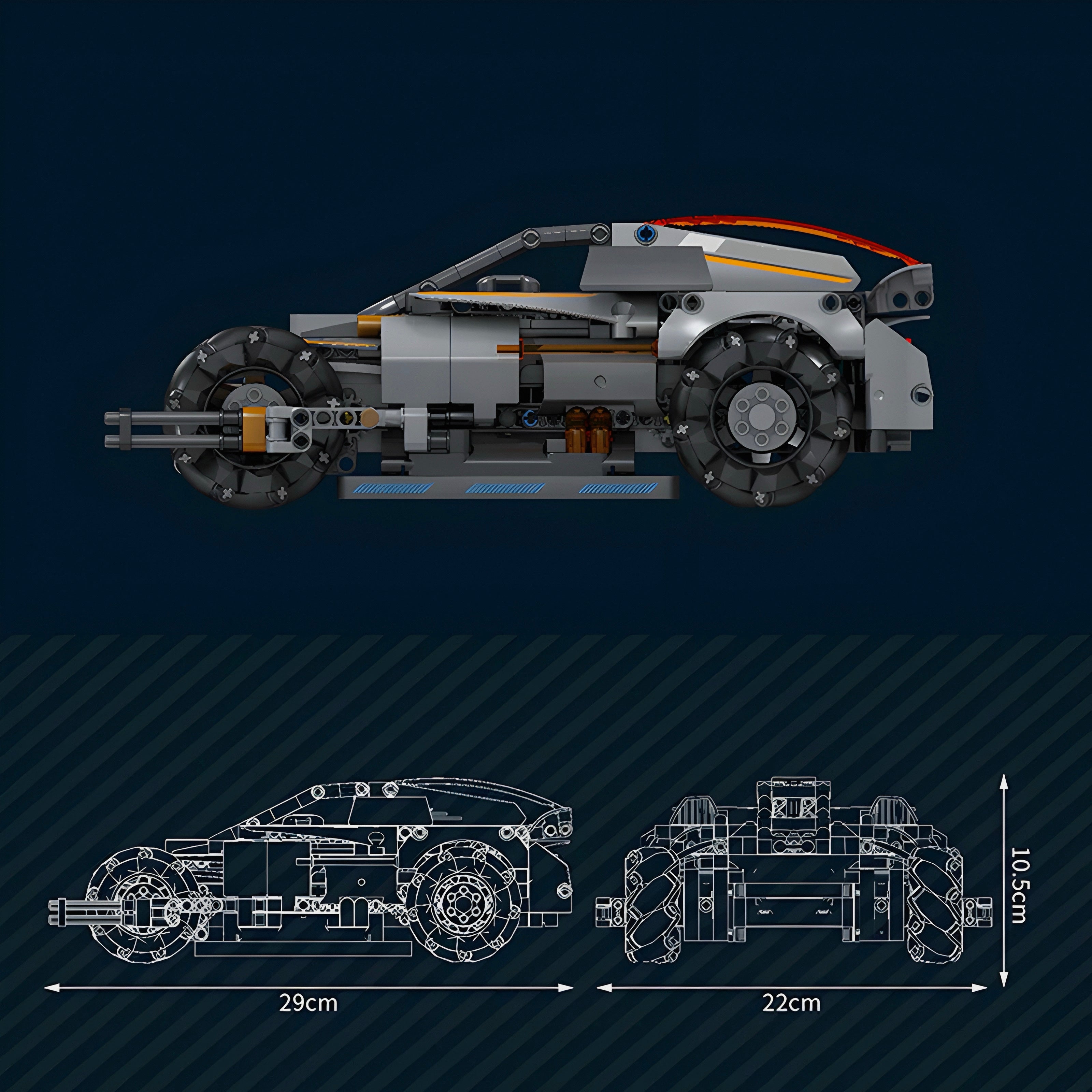 Nexus Brick 1:8 scale building set product image