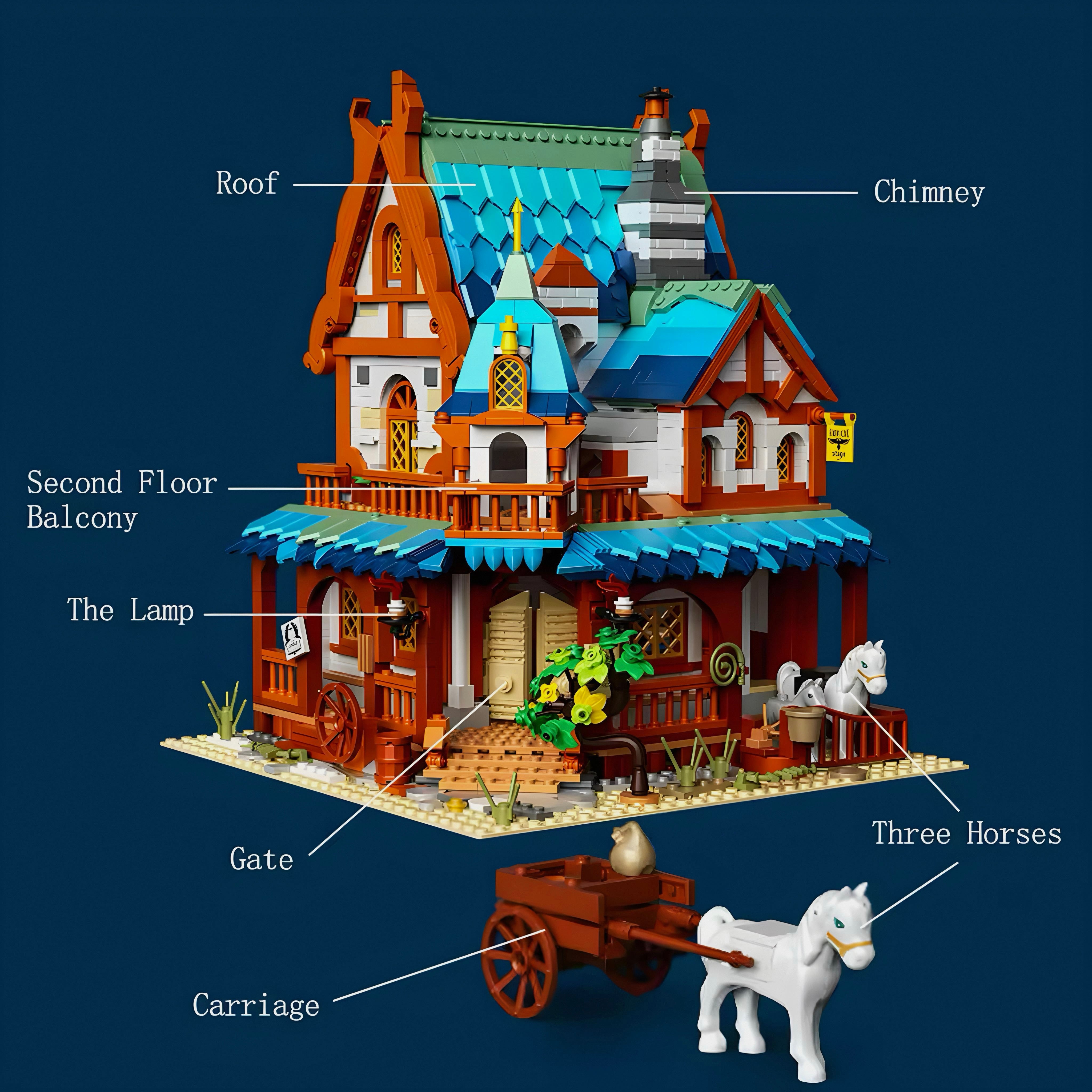 Nexus Brick 1:8 scale building set product image