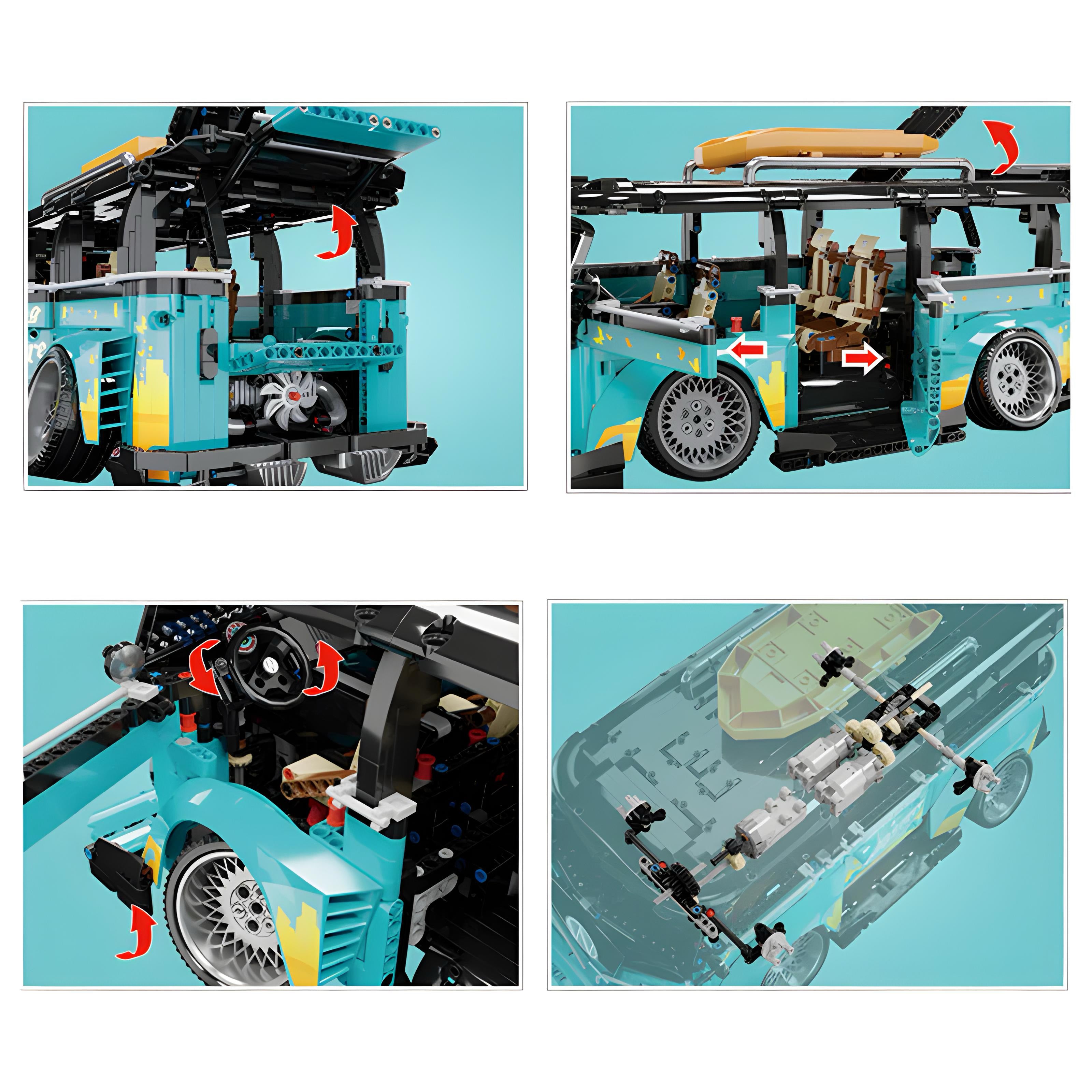 Nexus Brick 1:8 scale building set product image