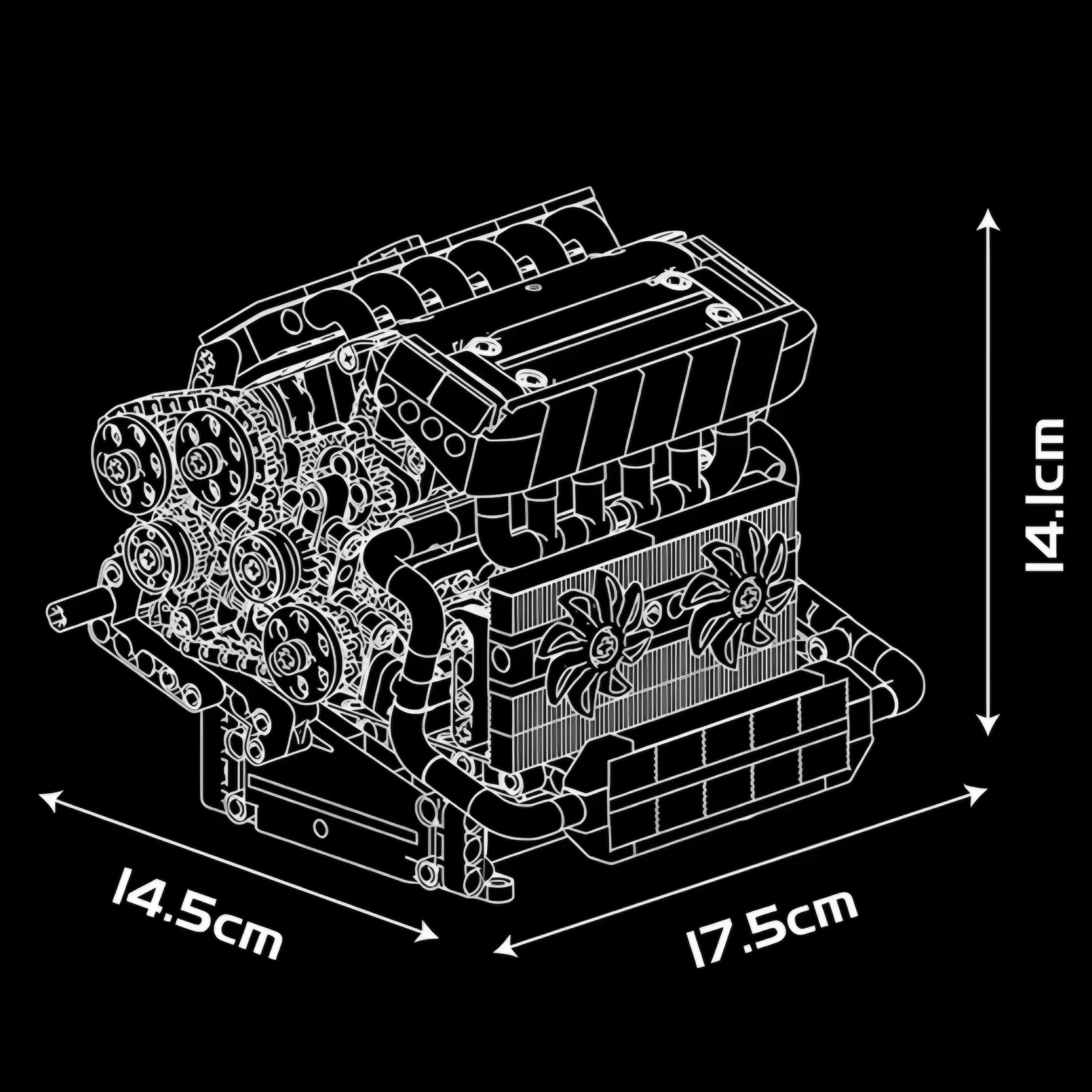 Nexus Brick 1:8 scale building set product image