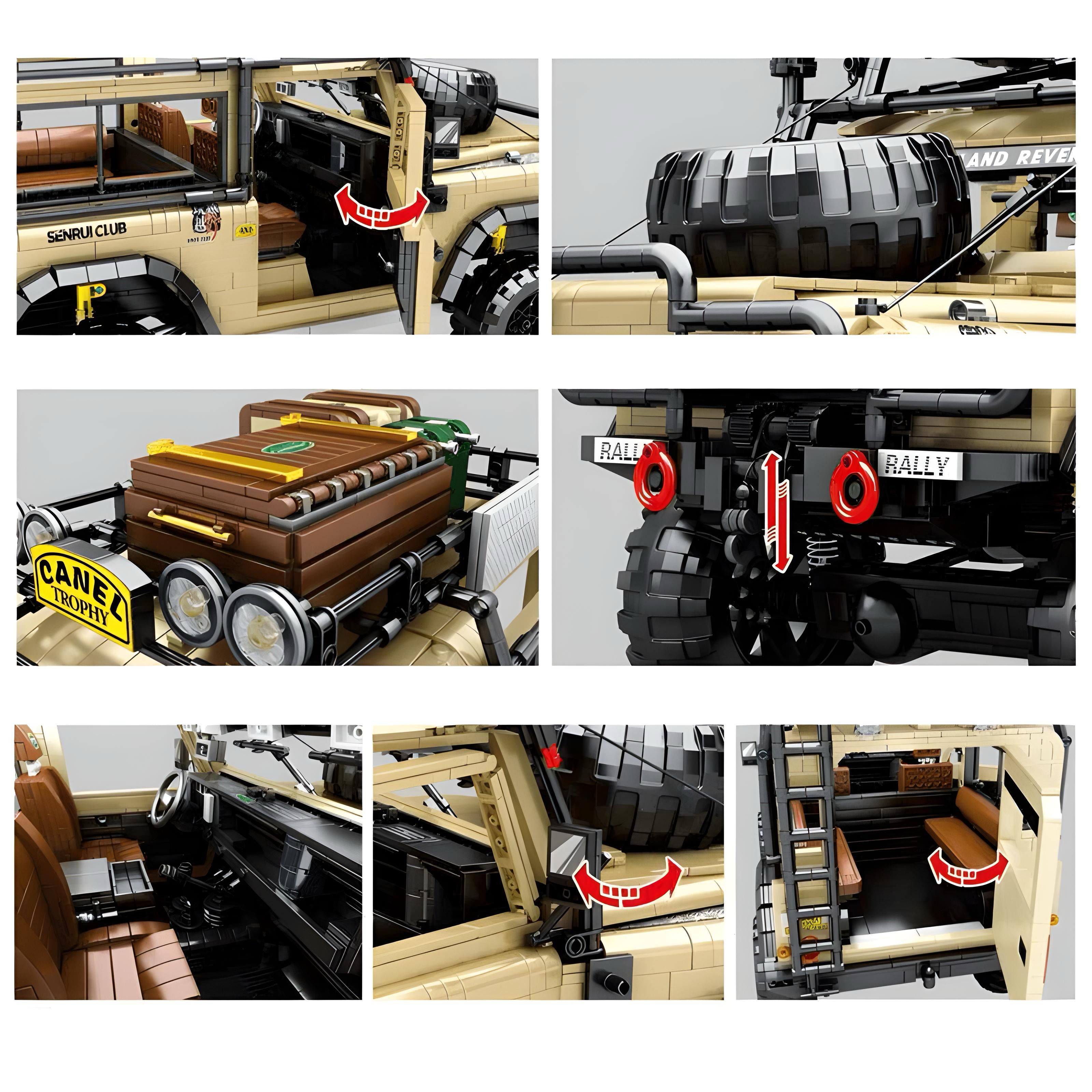 Nexus Brick 1:8 scale building set product image