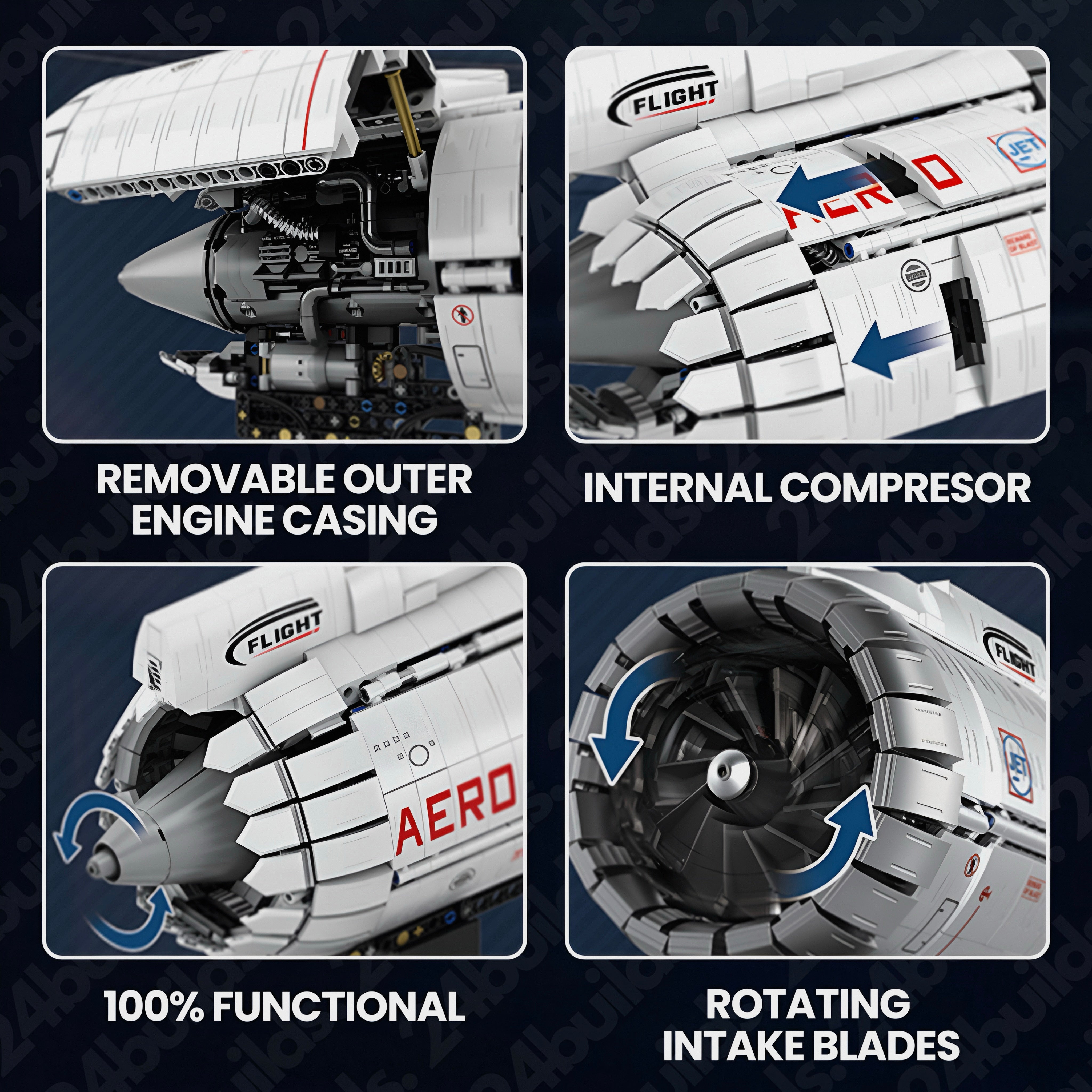 Nexus Brick 1:8 scale building set product image