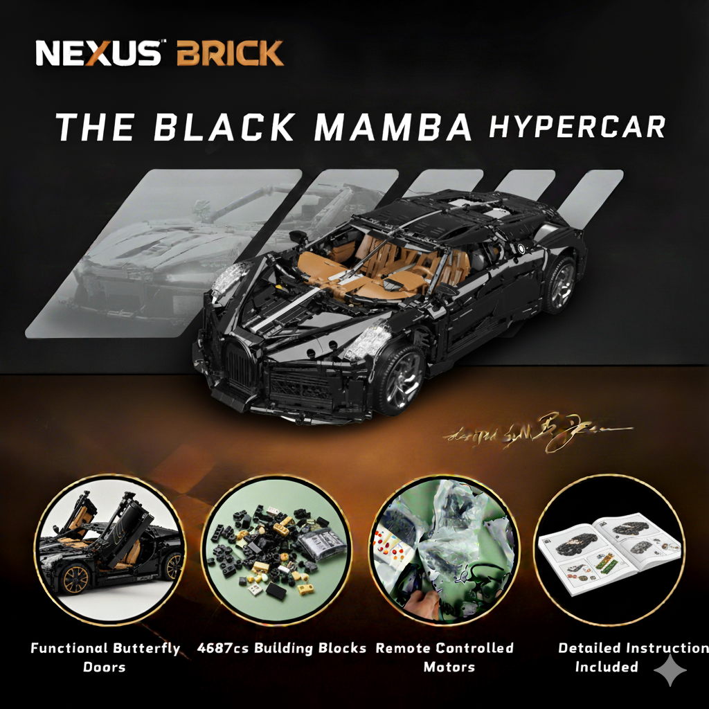The Black Mamba Hypercar | 4687pcs