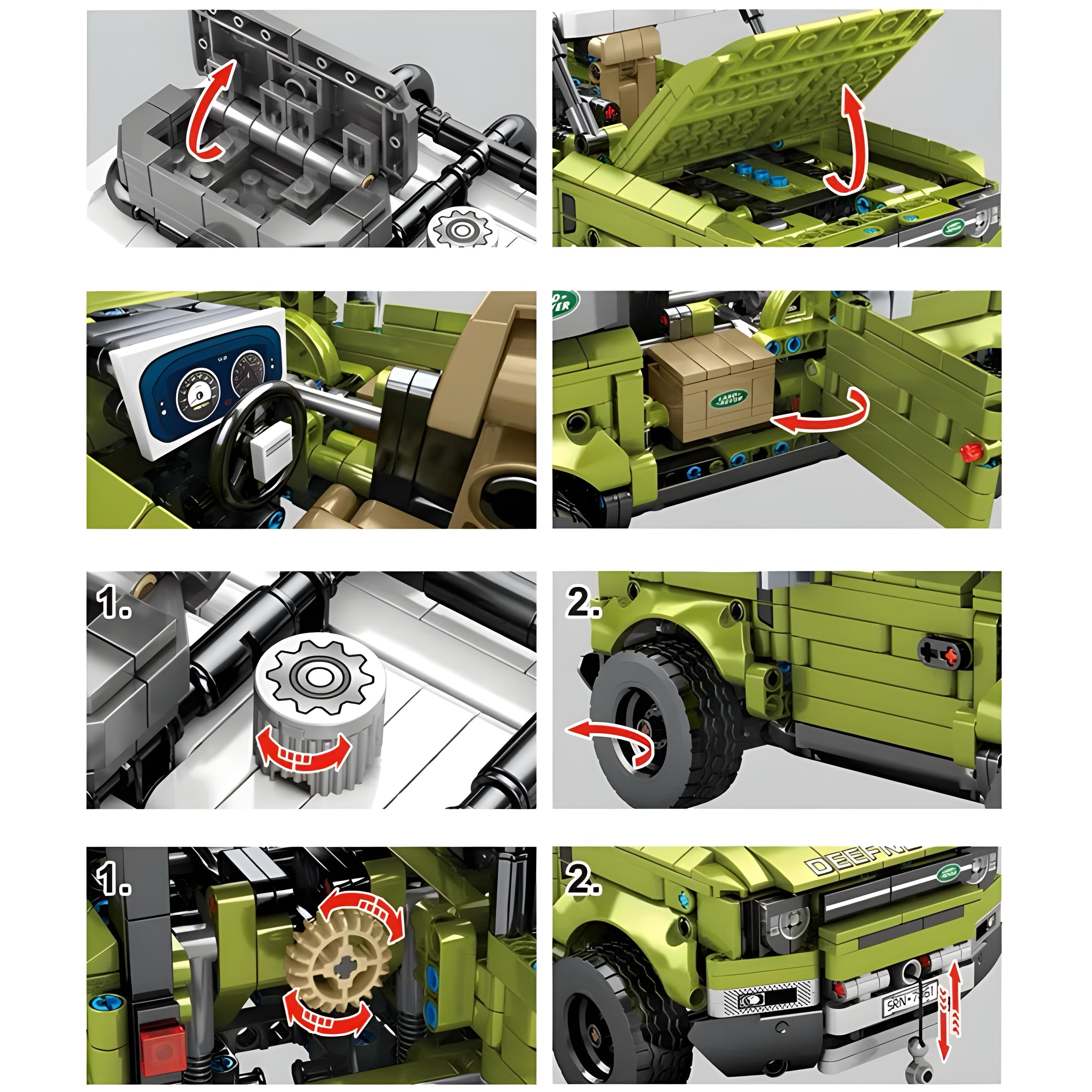 Nexus Brick 1:8 scale building set product image