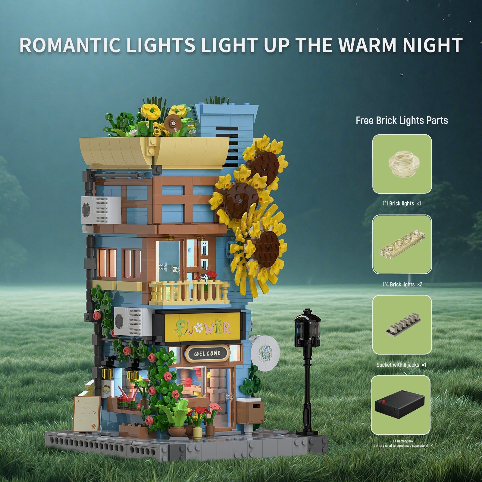 Nexus Brick 1:8 scale building set product image
