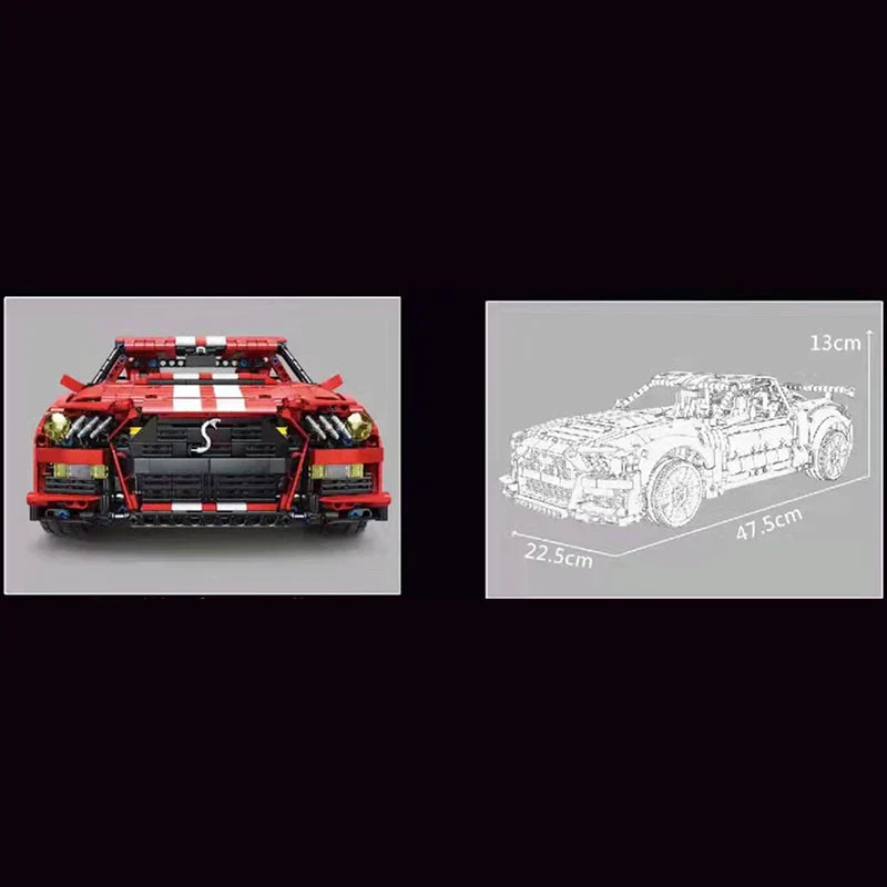 FORD MUSTANG SHELBY GT500 | 2813PCS