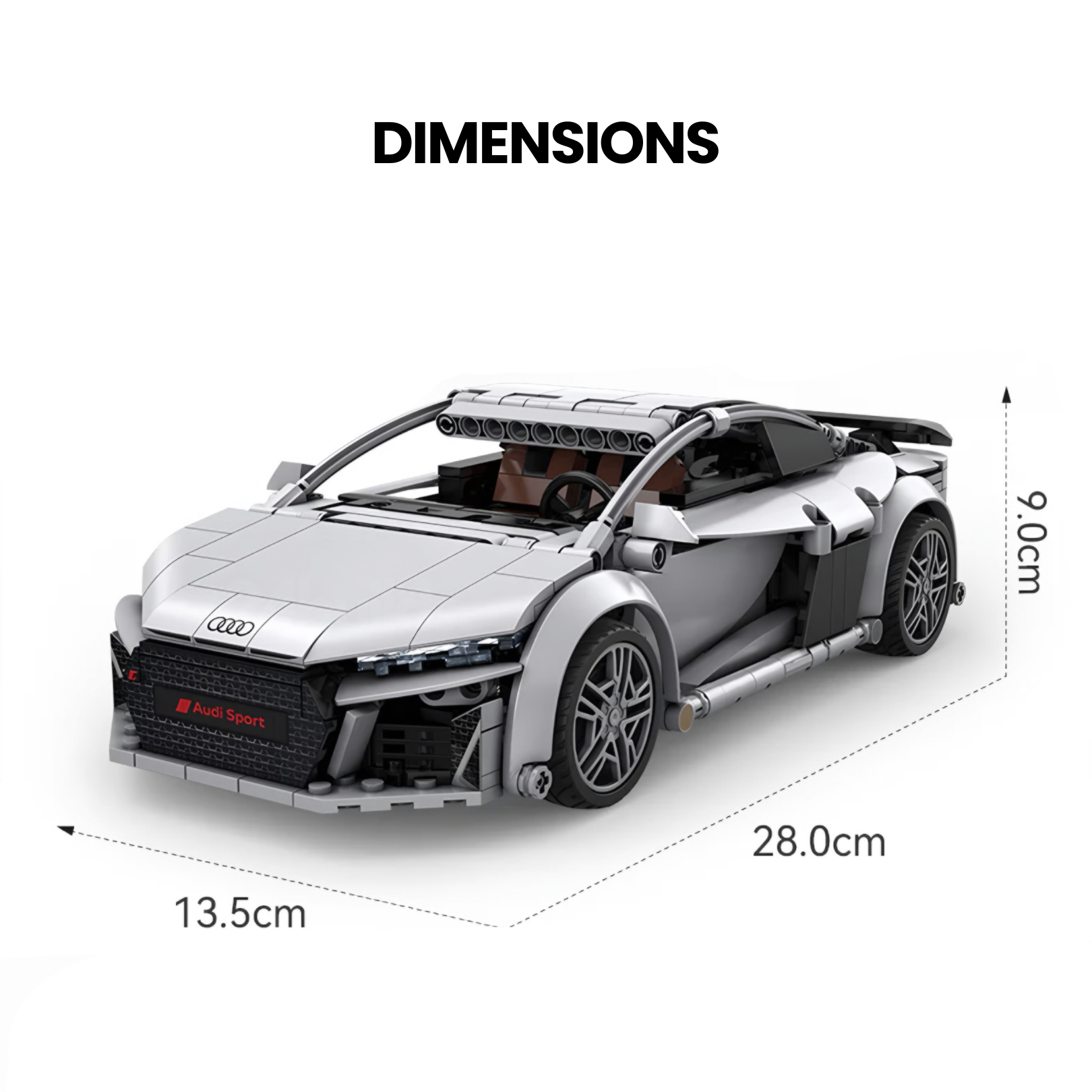 Nexus Brick 1:8 scale building set product image
