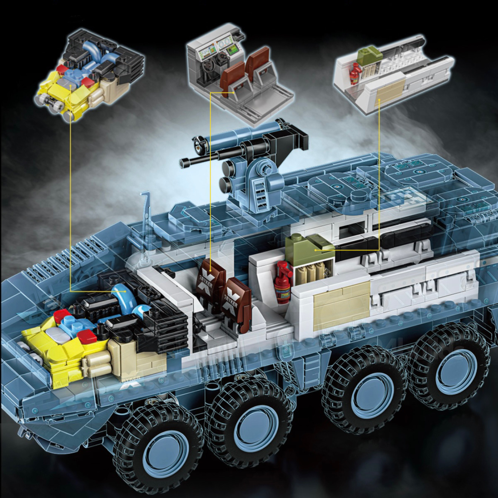 Nexus Brick 1:8 scale building set product image