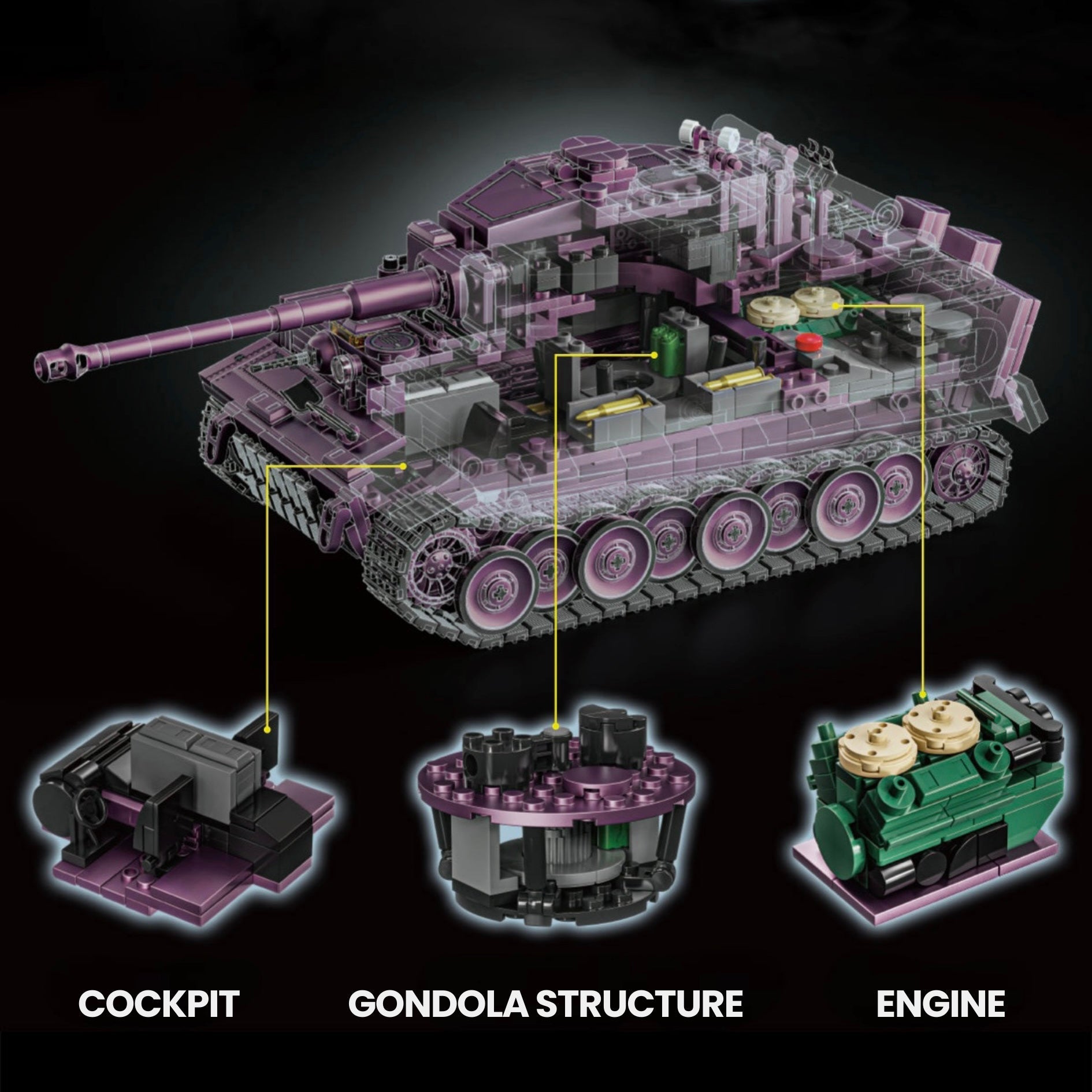 Nexus Brick 1:8 scale building set product image