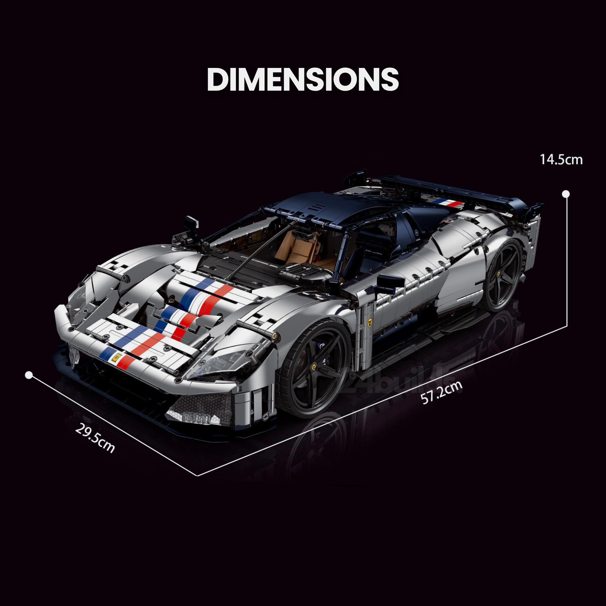 Nexus Brick 1:8 scale building set product image