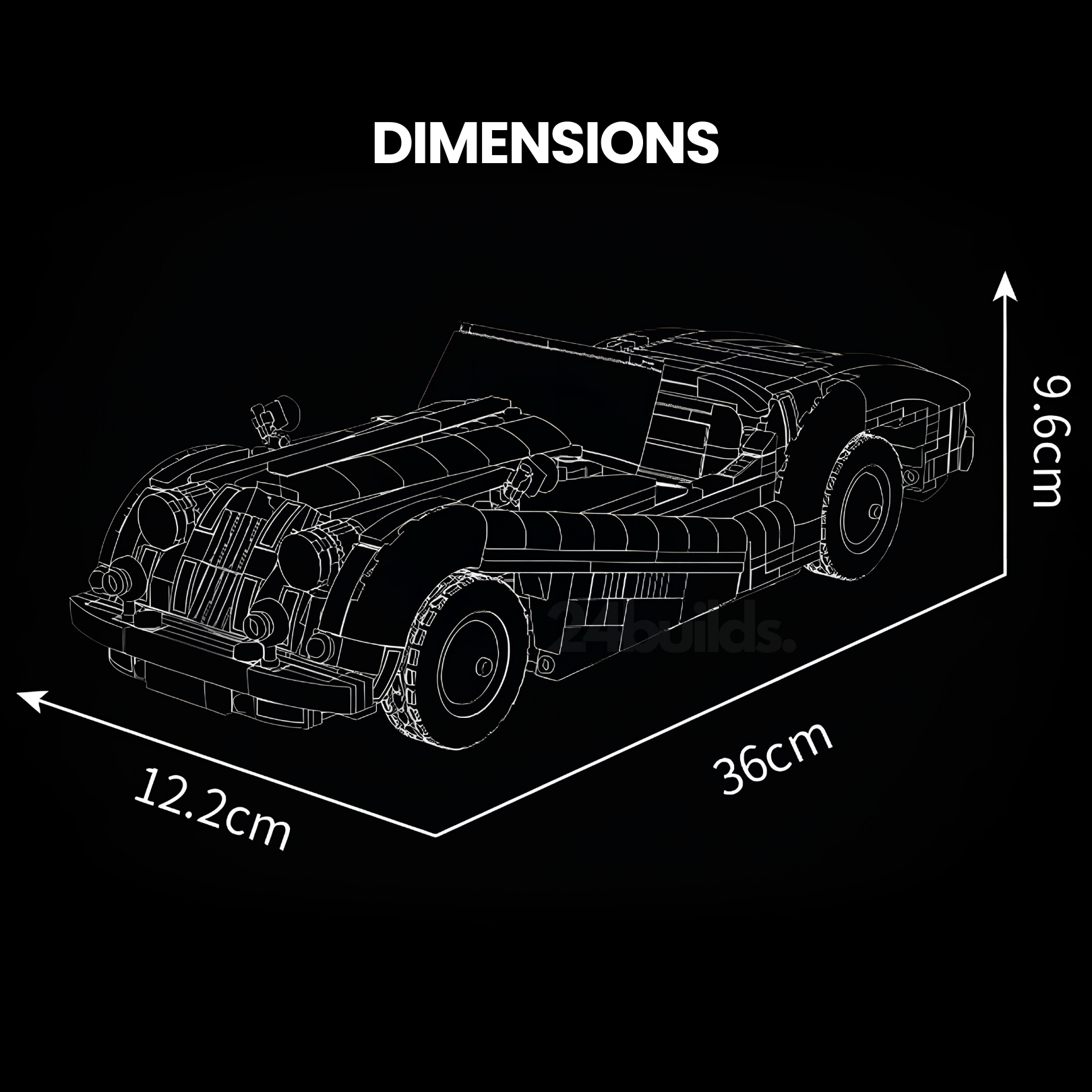 Nexus Brick 1:8 scale building set product image