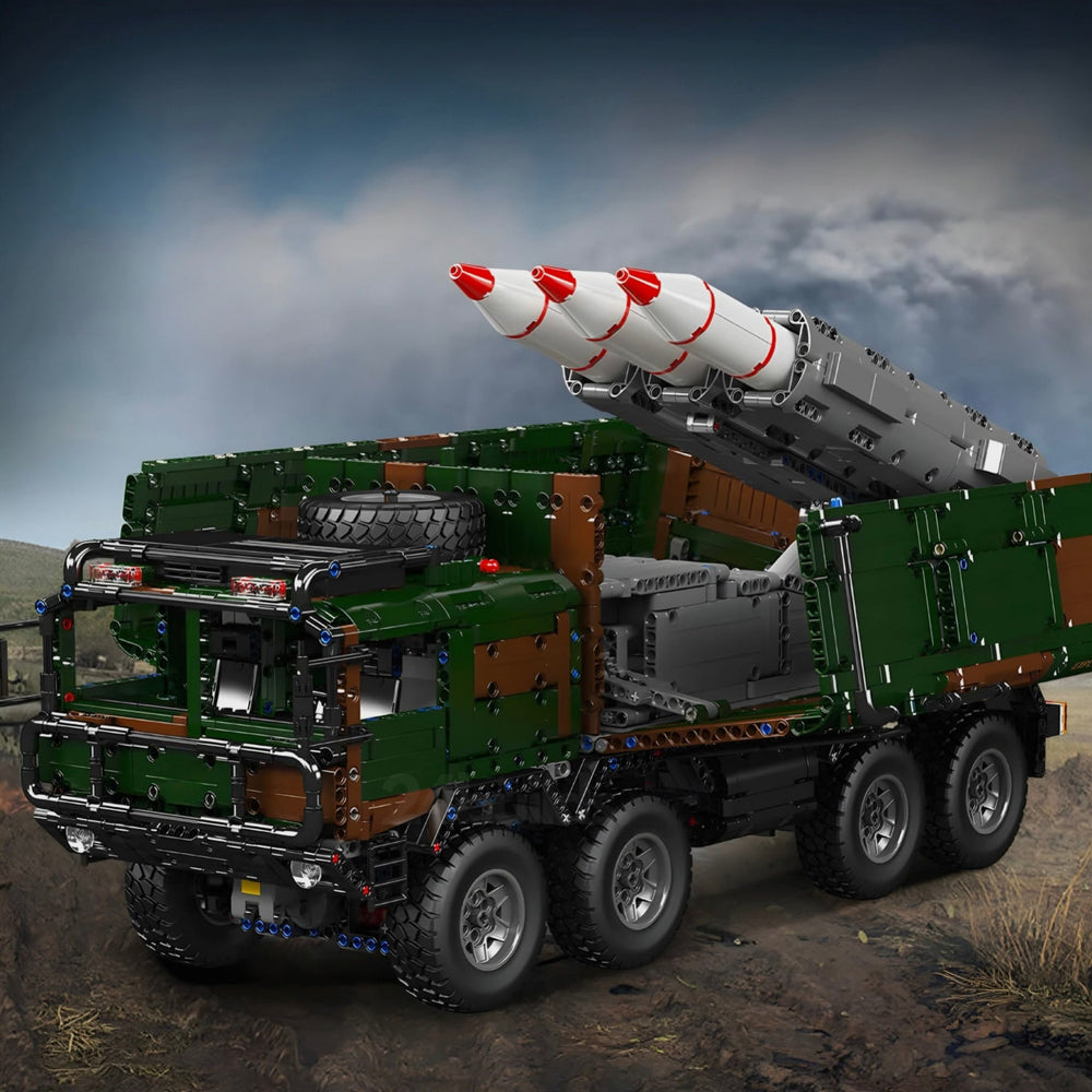 Remote Control Launcher Remote Controlled Missile Launcher Truck | 3594pcs