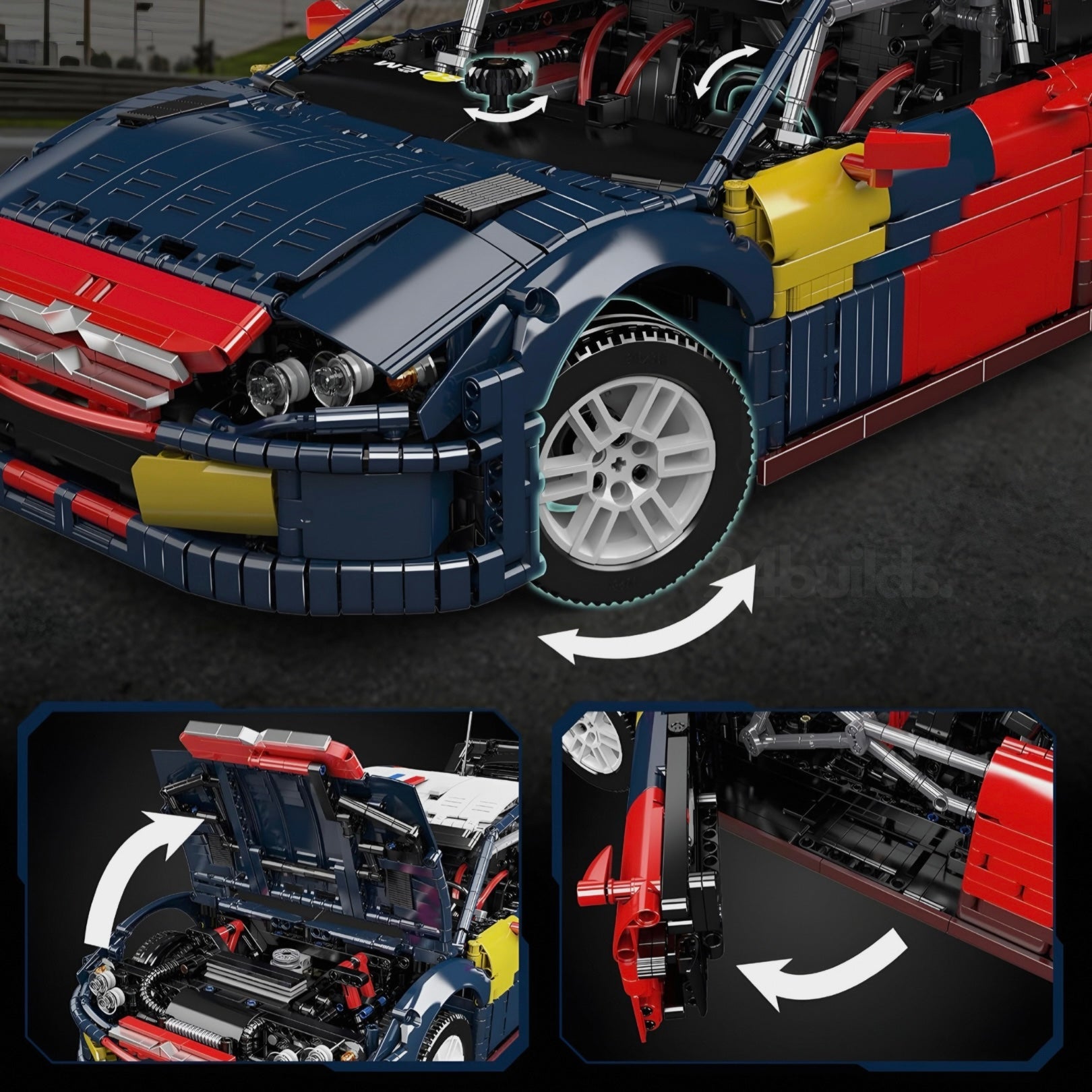 Nexus Brick 1:8 scale building set product image