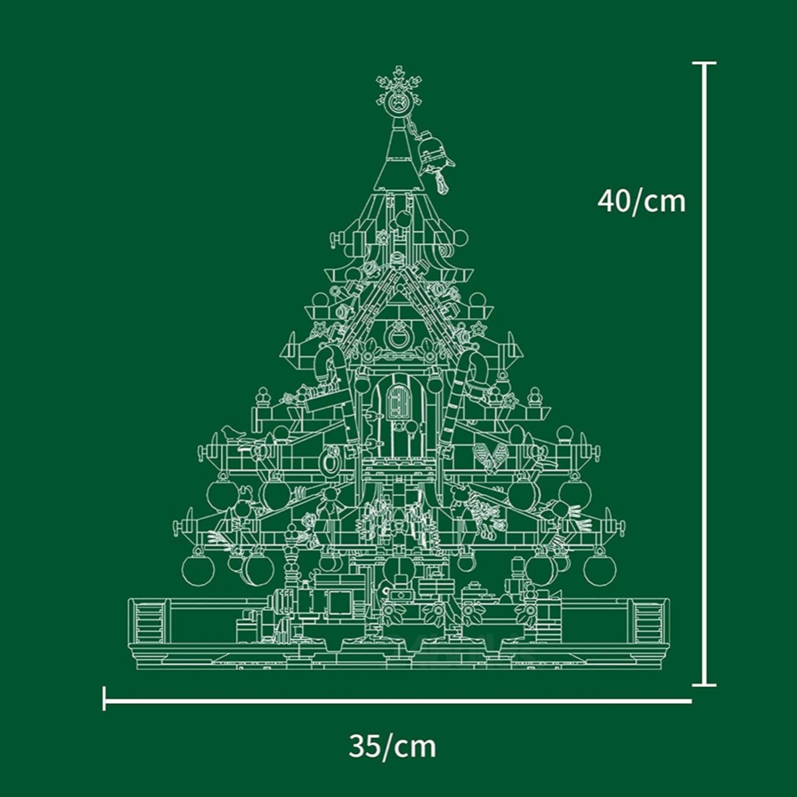 Nexus Brick 1:8 scale building set product image