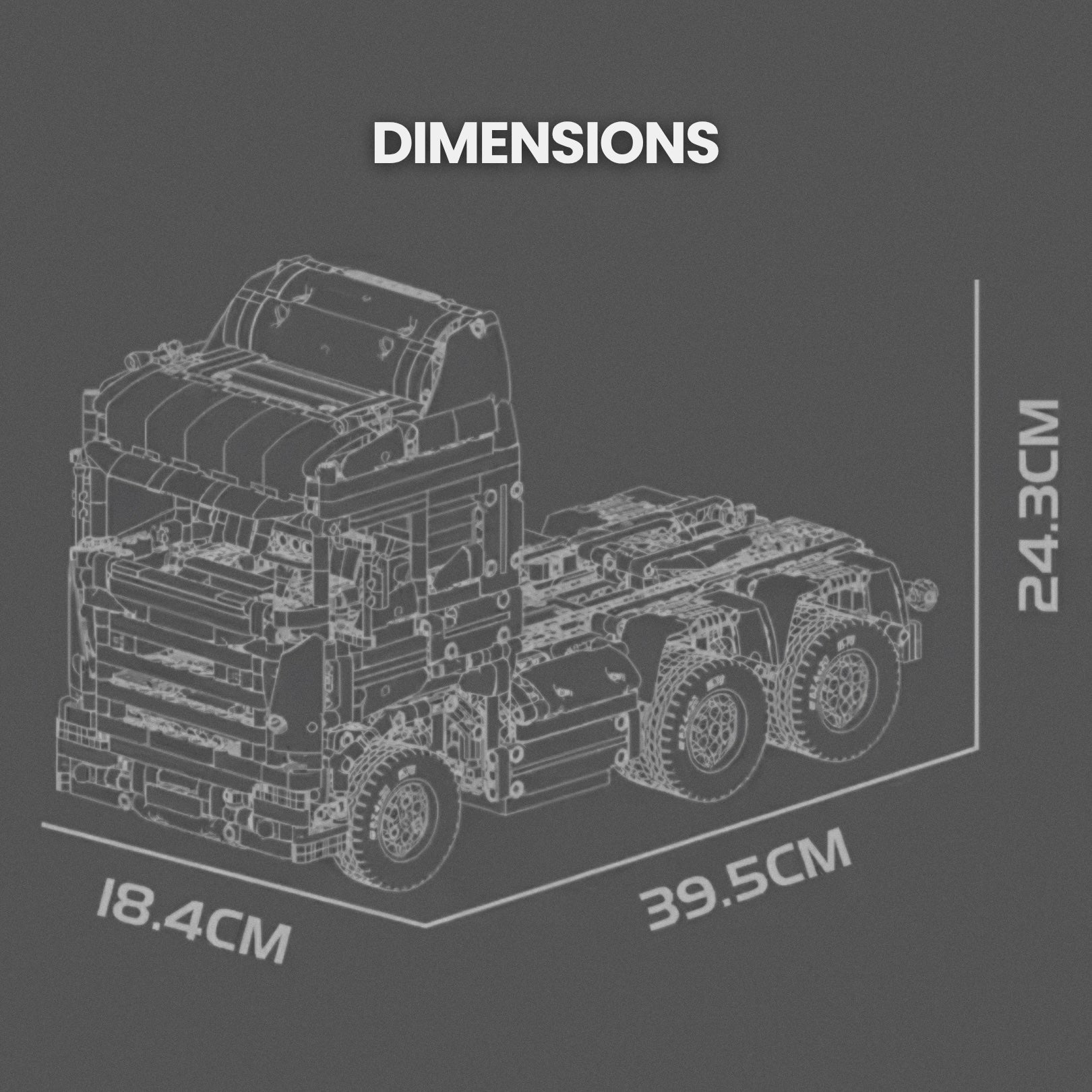 Nexus Brick 1:8 scale building set product image