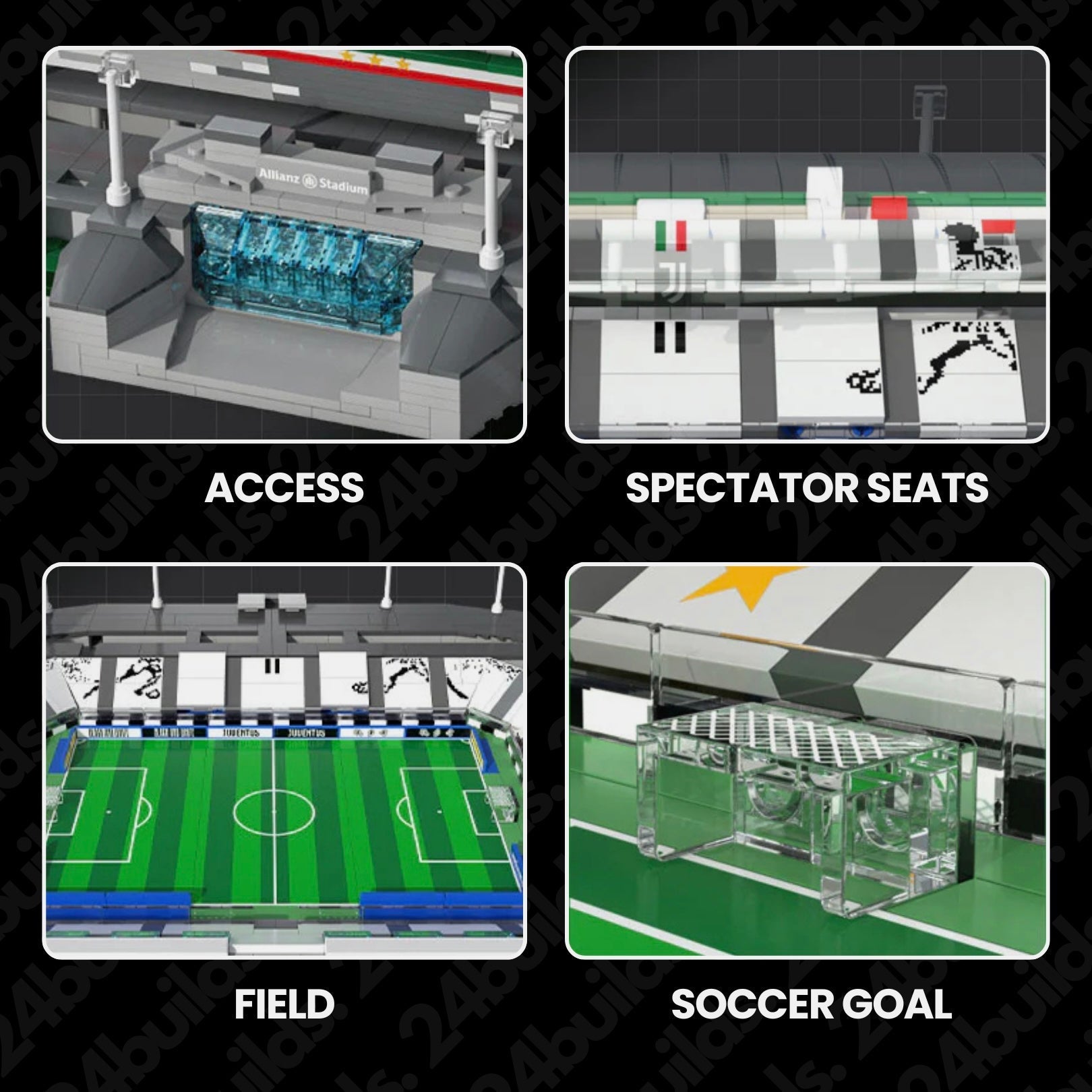 Nexus Brick 1:8 scale building set product image