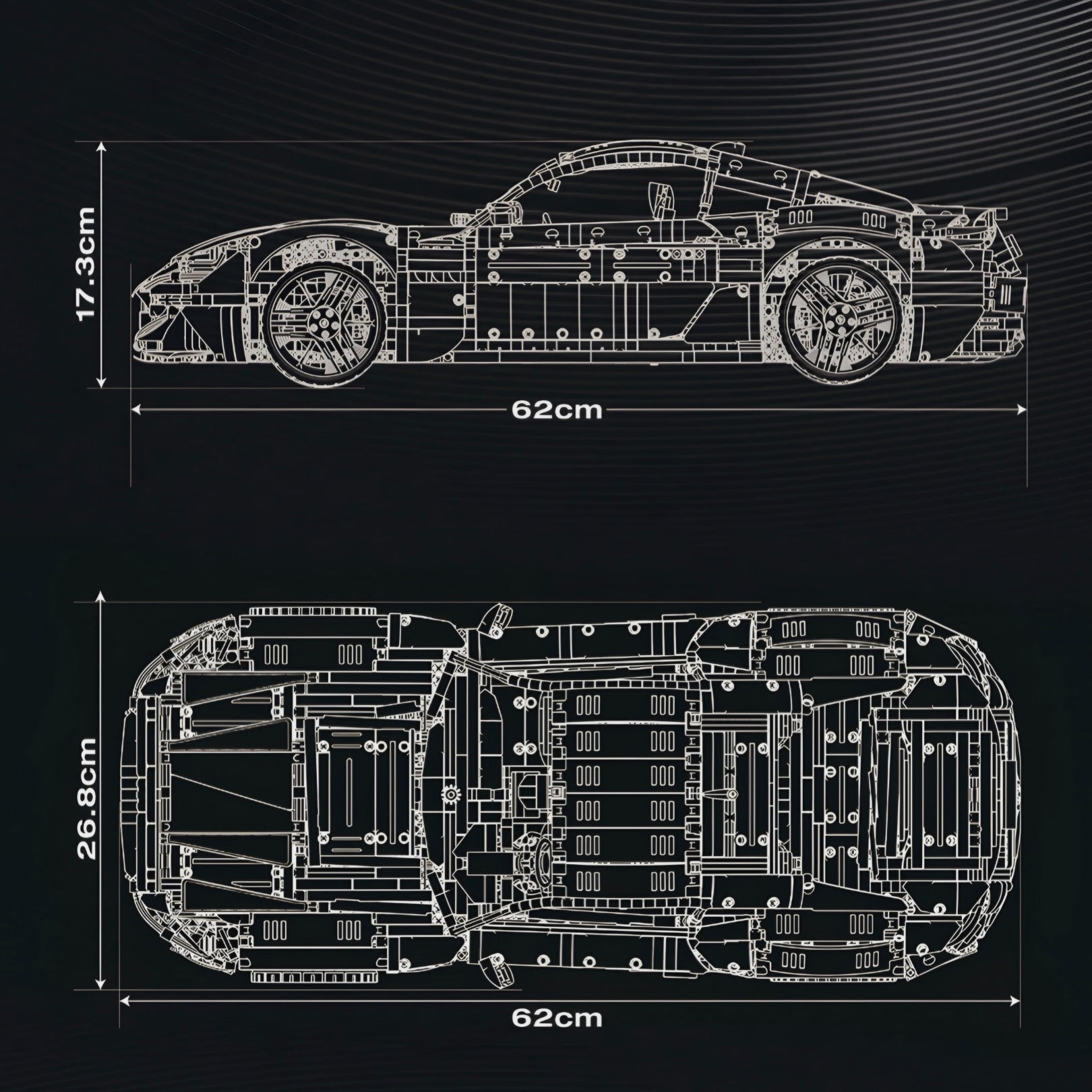 Nexus Brick 1:8 scale building set product image