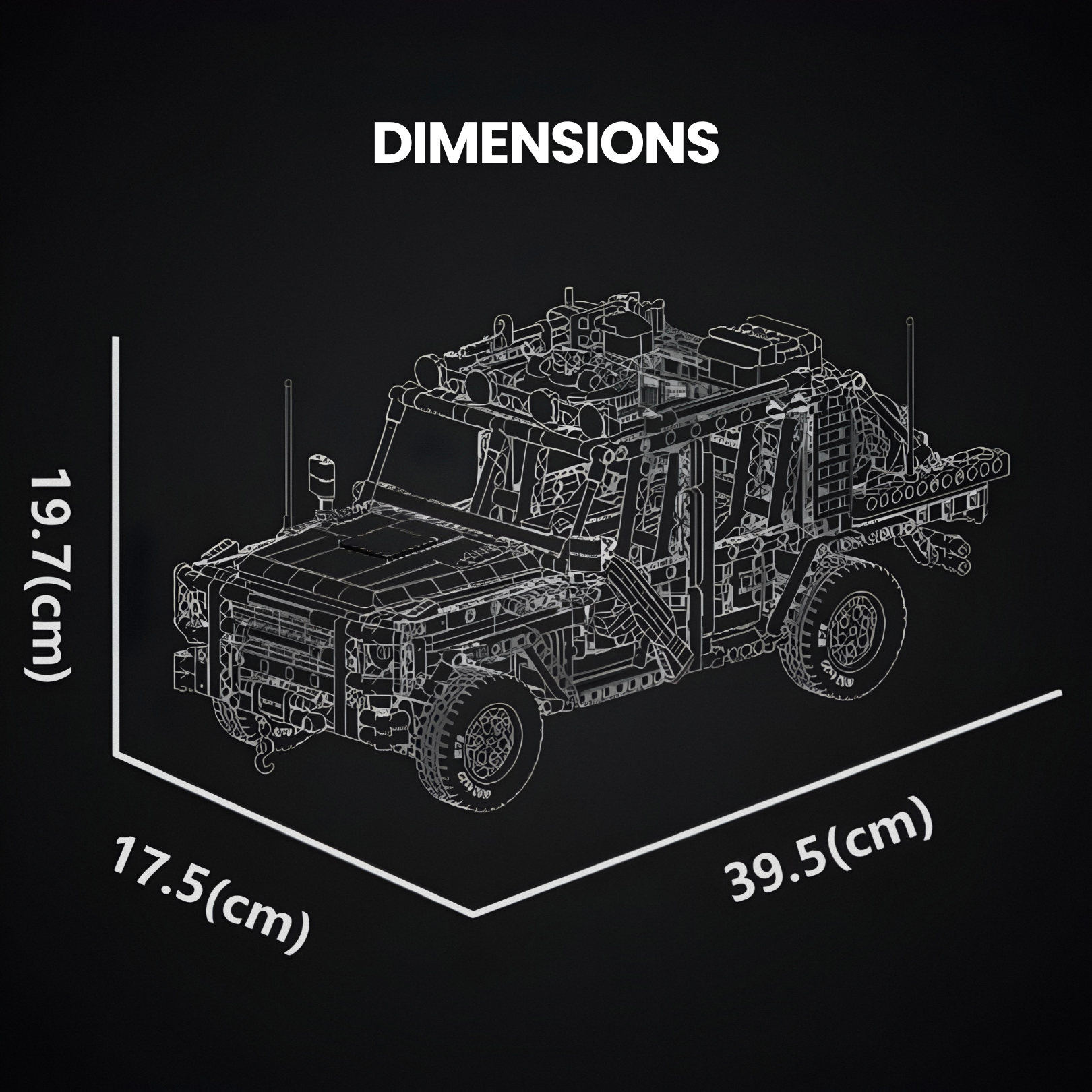 Nexus Brick 1:8 scale building set product image