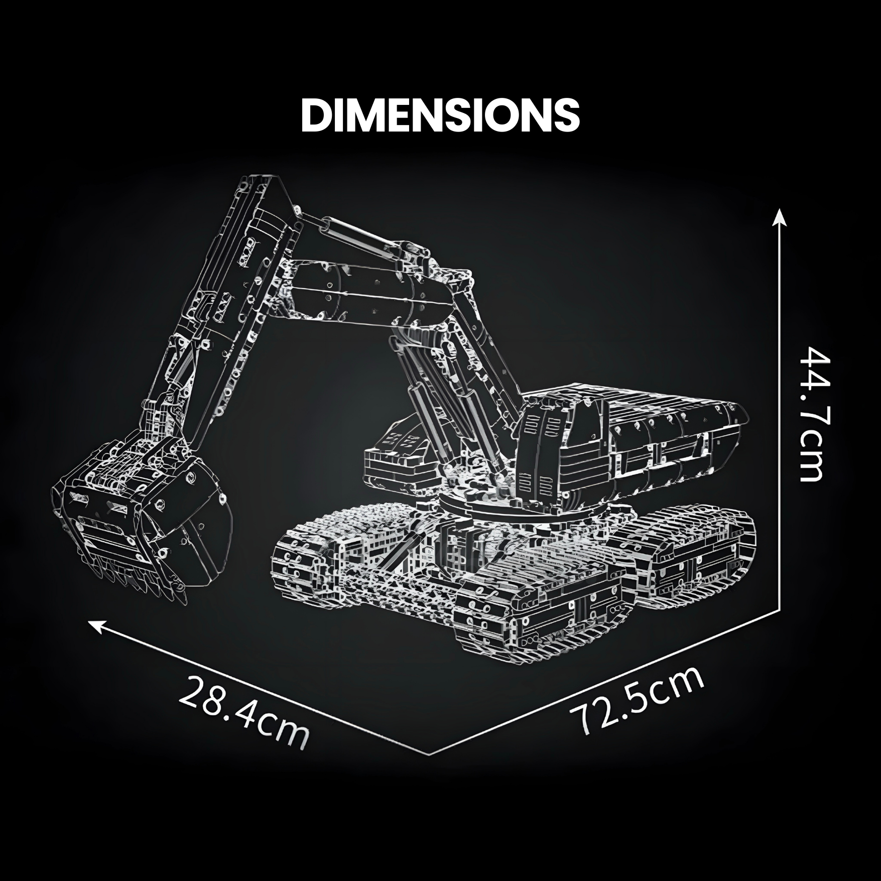Nexus Brick 1:8 scale building set product image
