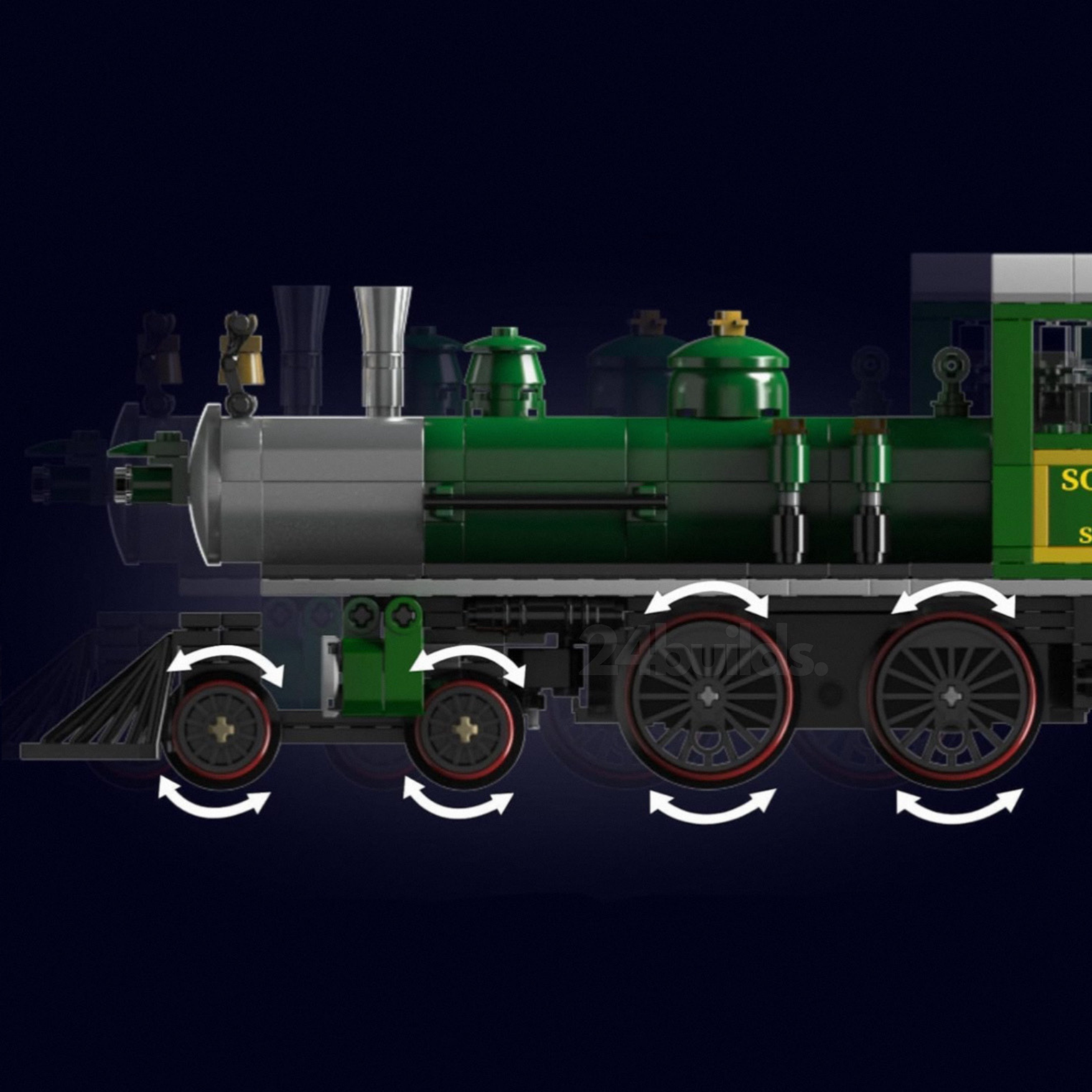 Nexus Brick 1:8 scale building set product image