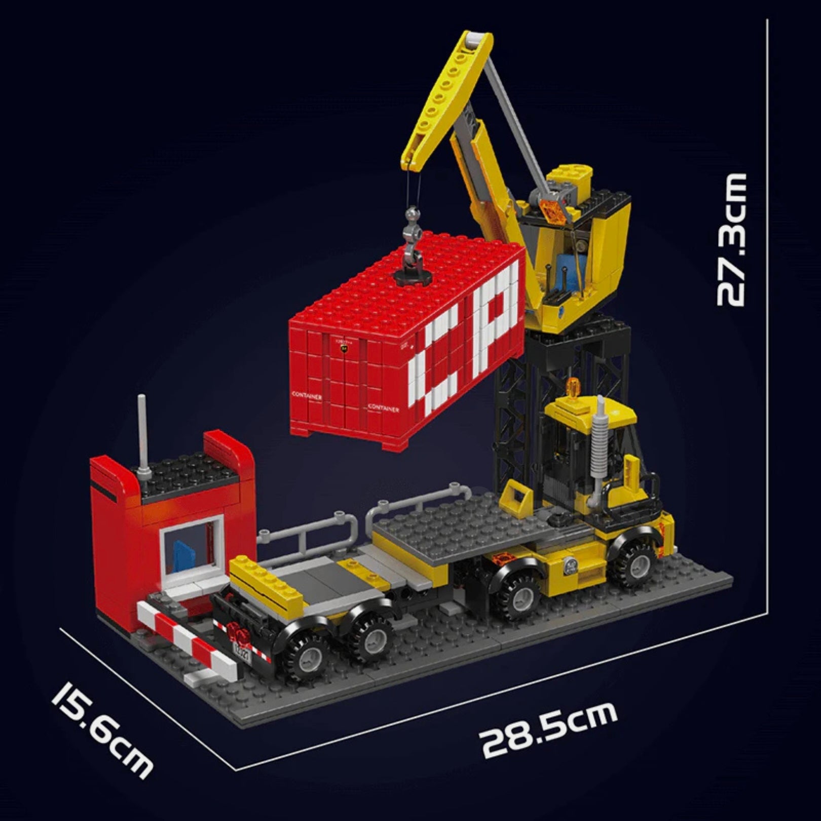 Nexus Brick 1:8 scale building set product image