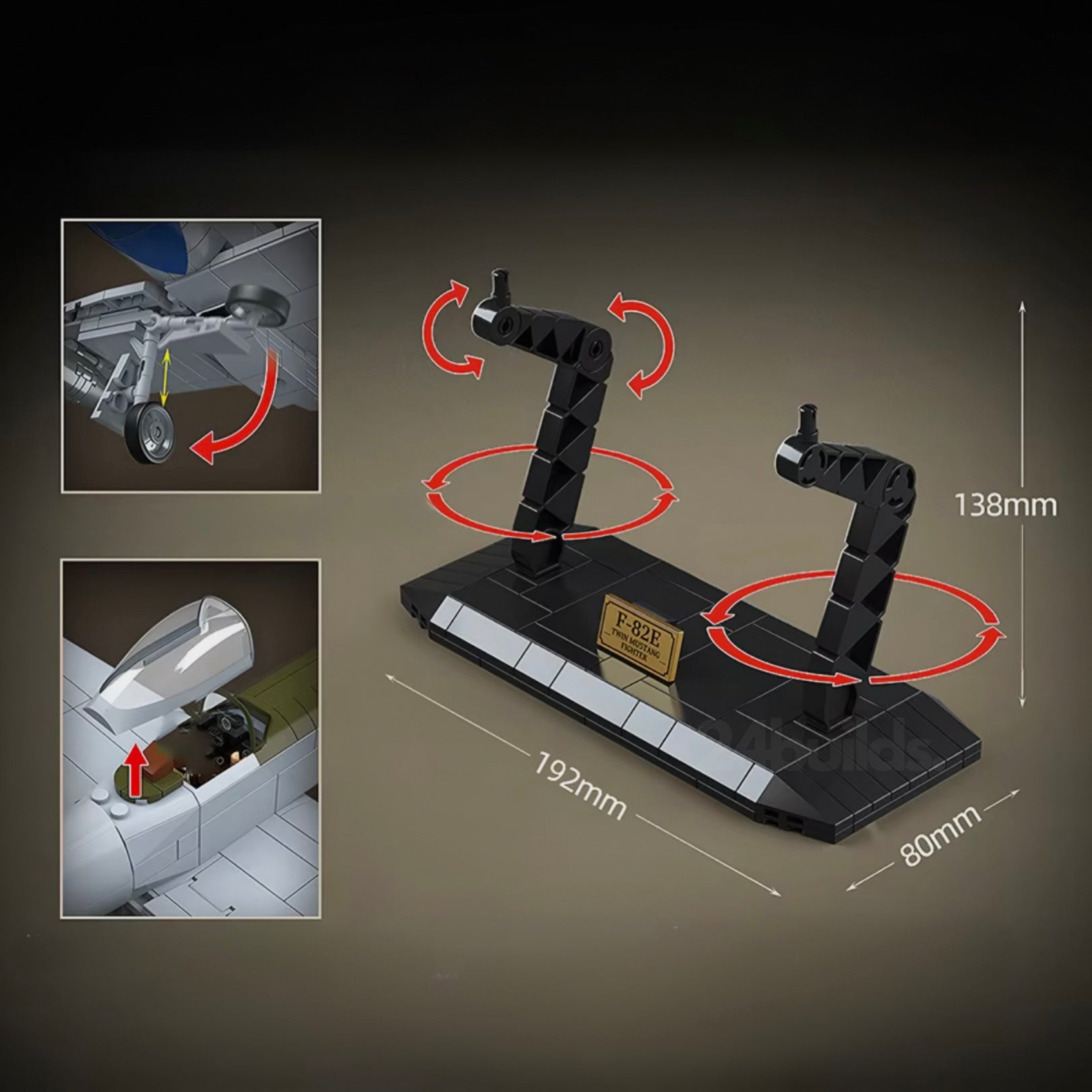 Nexus Brick 1:8 scale building set product image