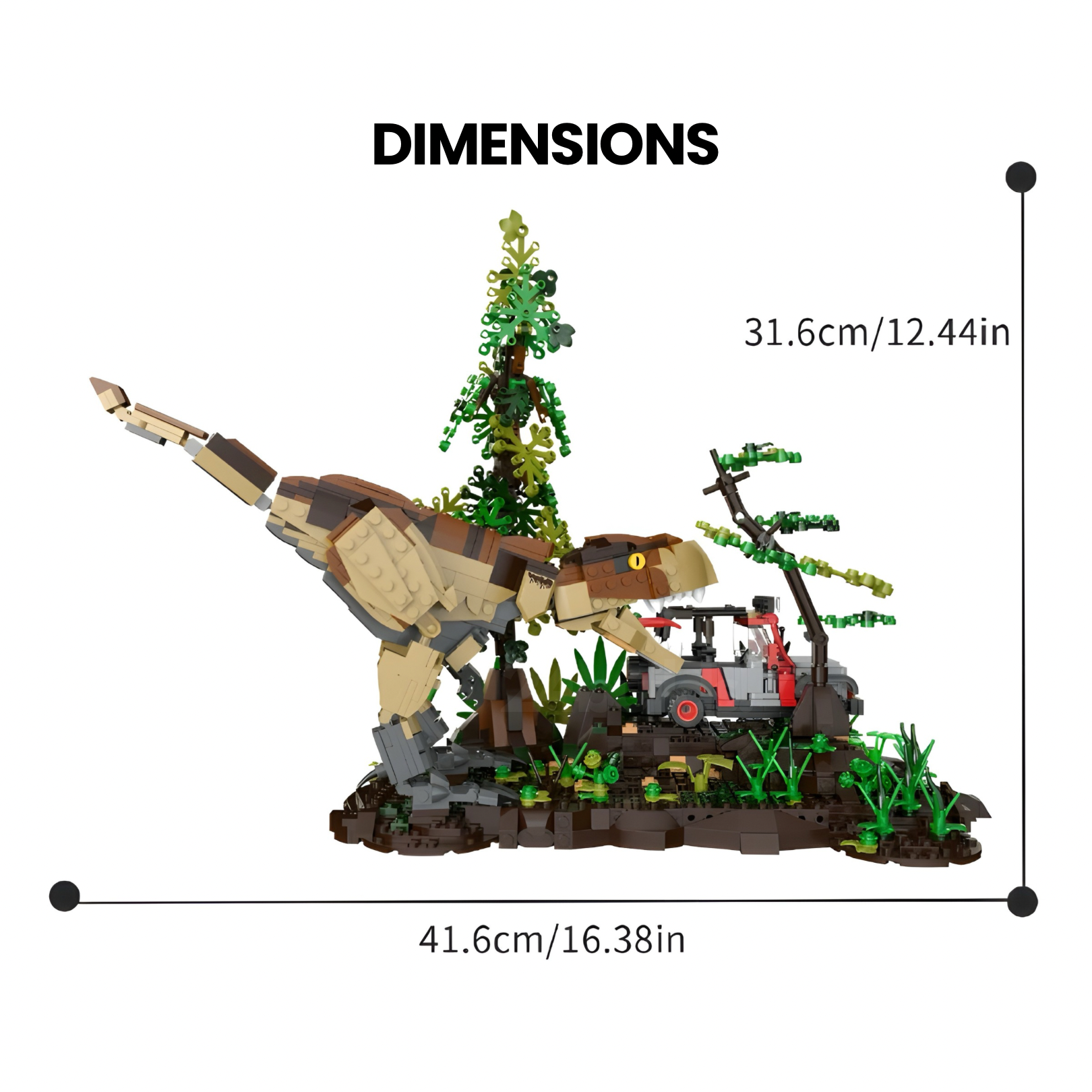 Nexus Brick 1:8 scale building set product image