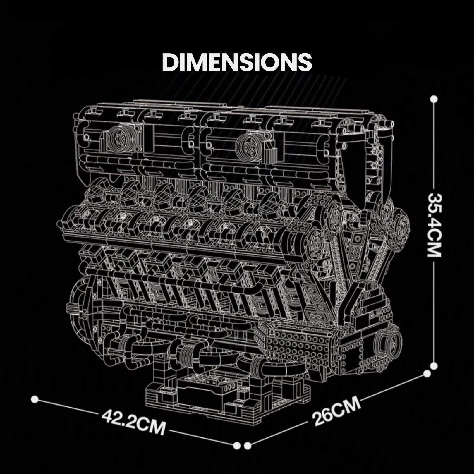 Nexus Brick 1:8 scale building set product image