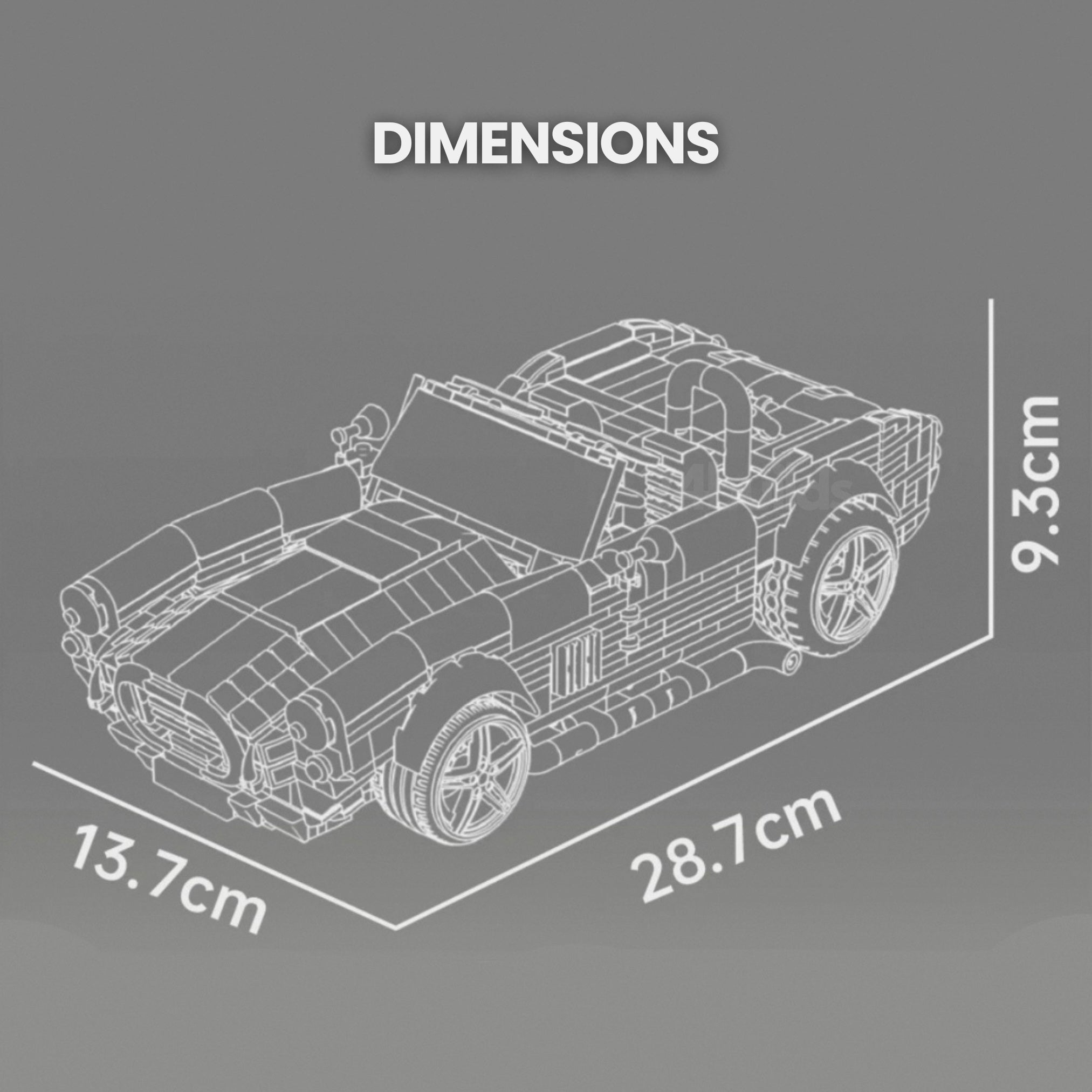 Nexus Brick 1:8 scale building set product image
