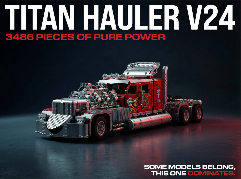 Titan Hauler V24 | 3486 قطعة