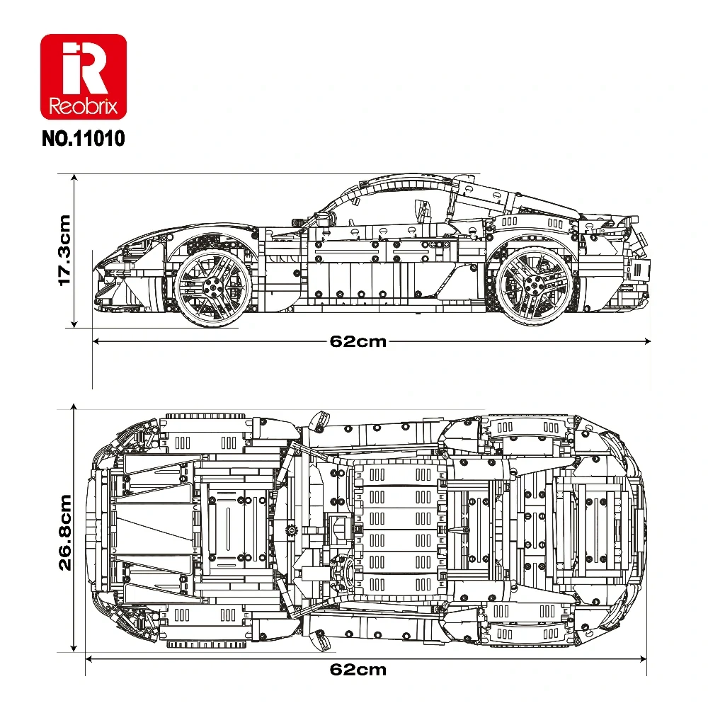 Nexus Brick 1:8 scale building set product image