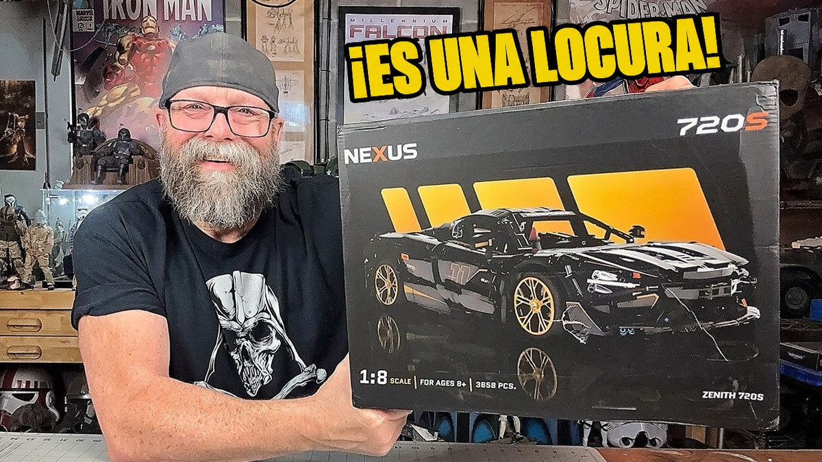Greg Cook desembalando y montando el Zenith 720S